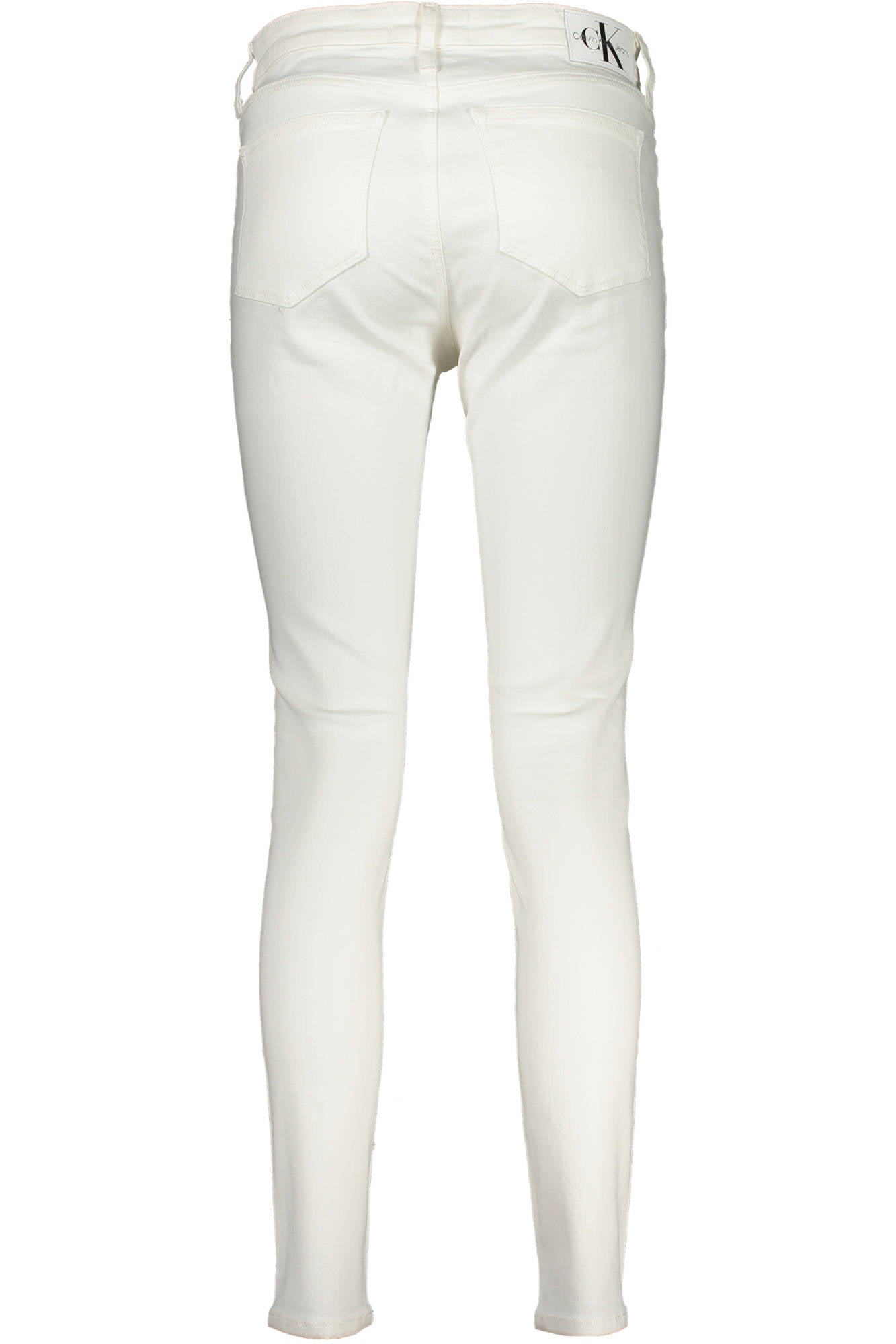Women's denim jeans white
