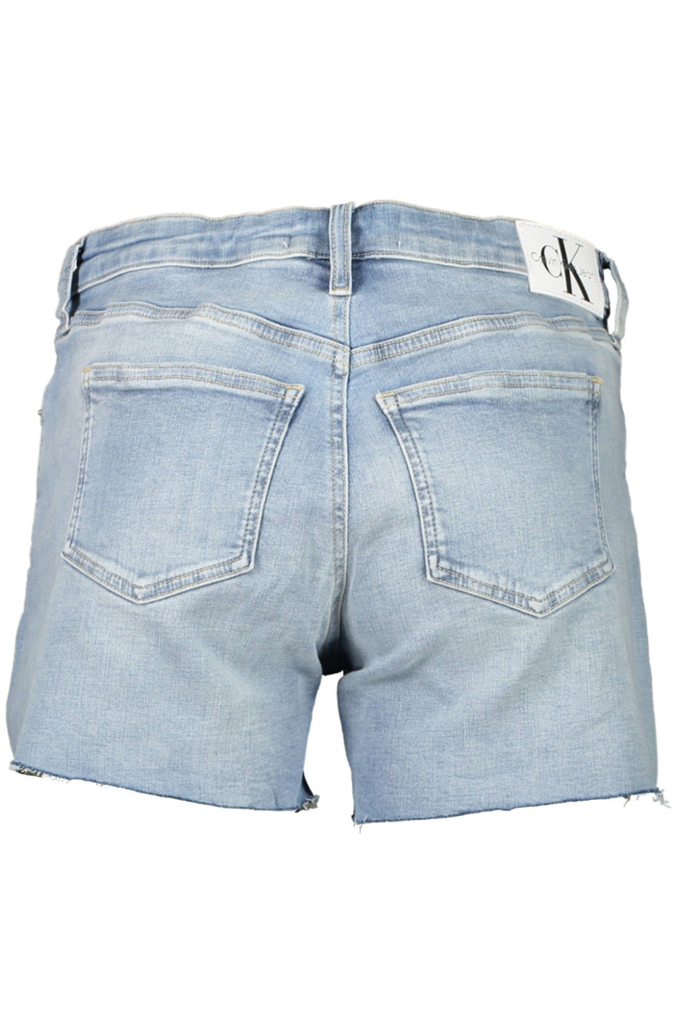 Jeans short woman light blue
