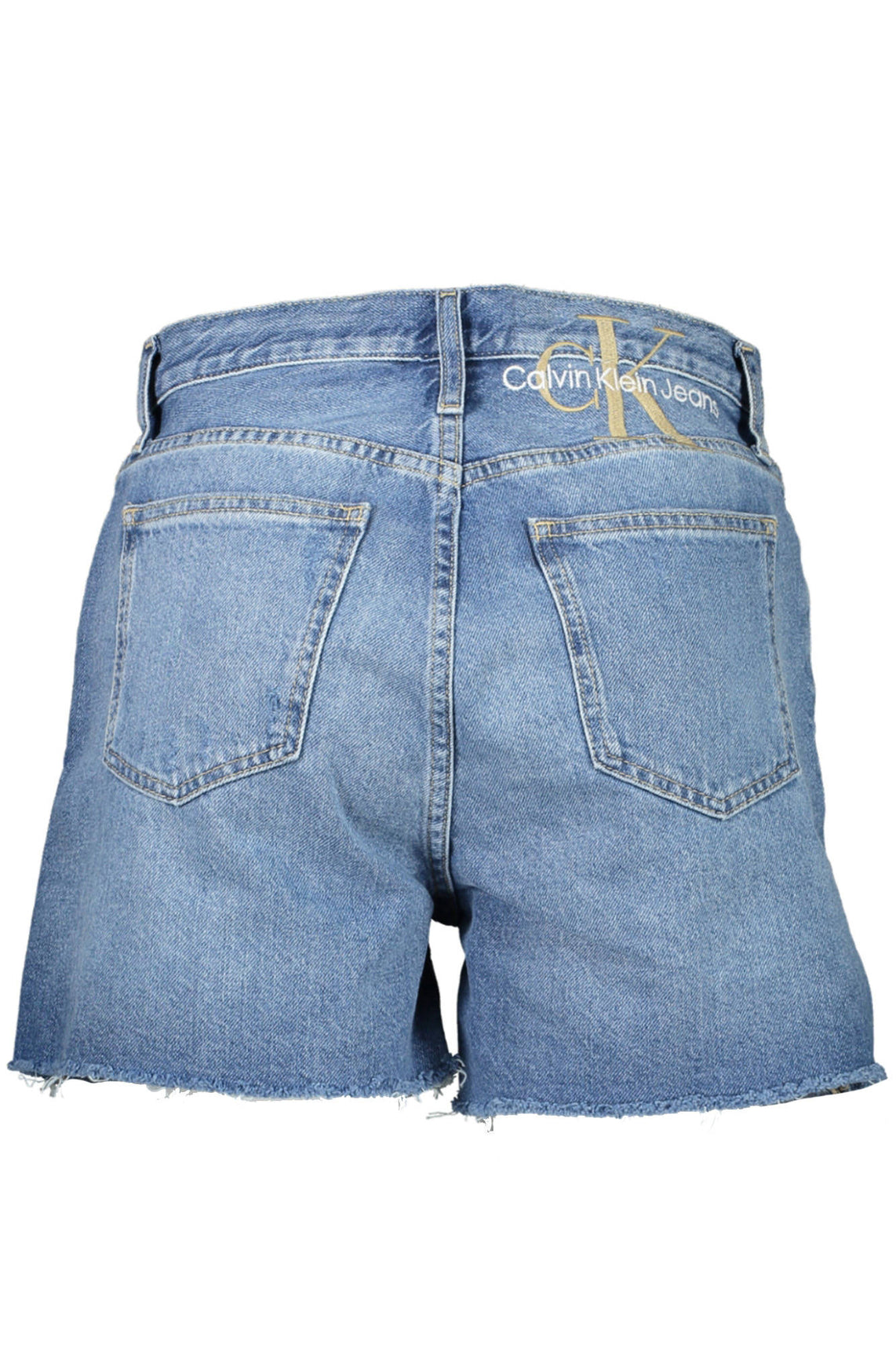 Jeans short woman blue