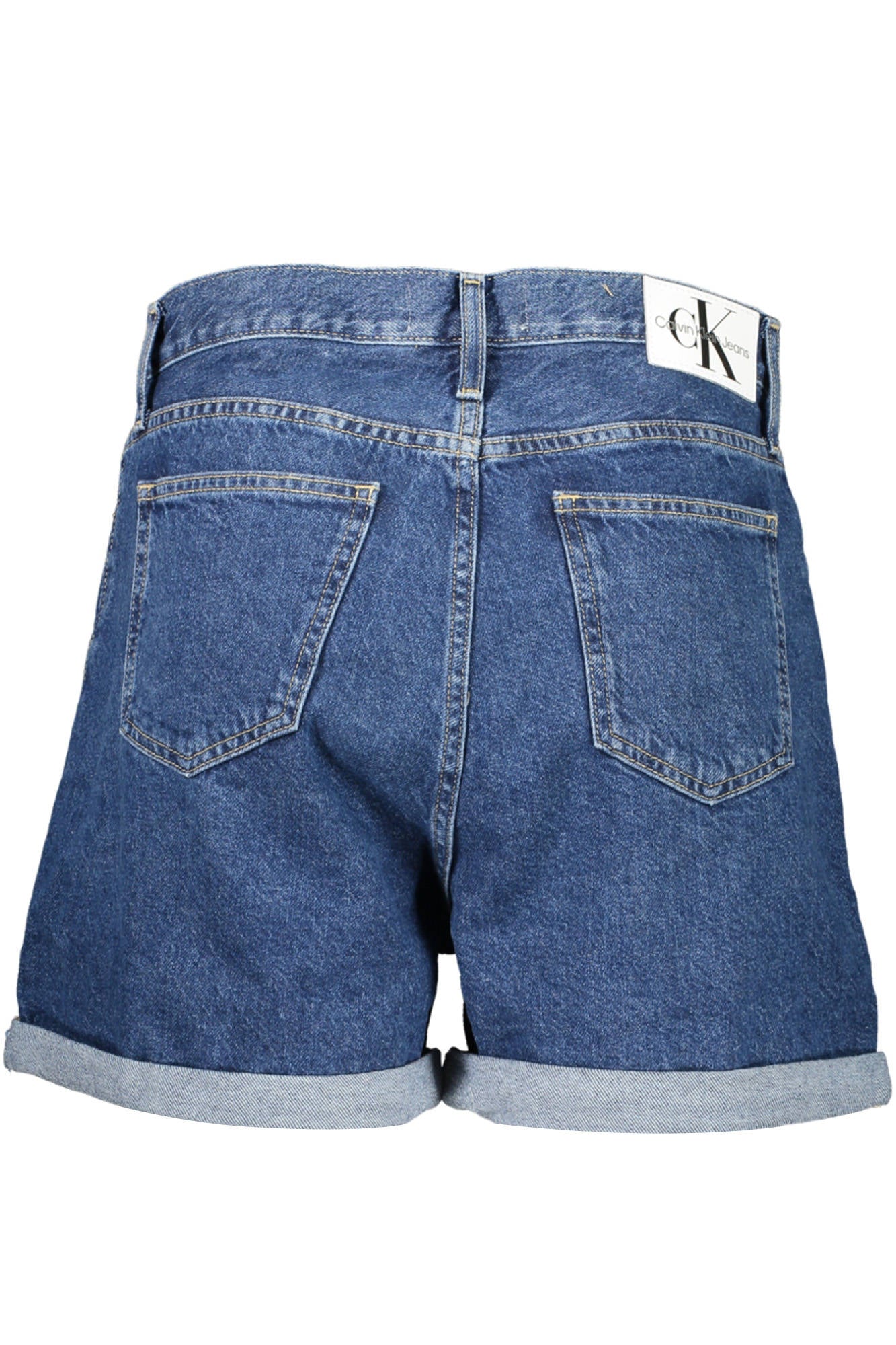 Jeans short woman blue