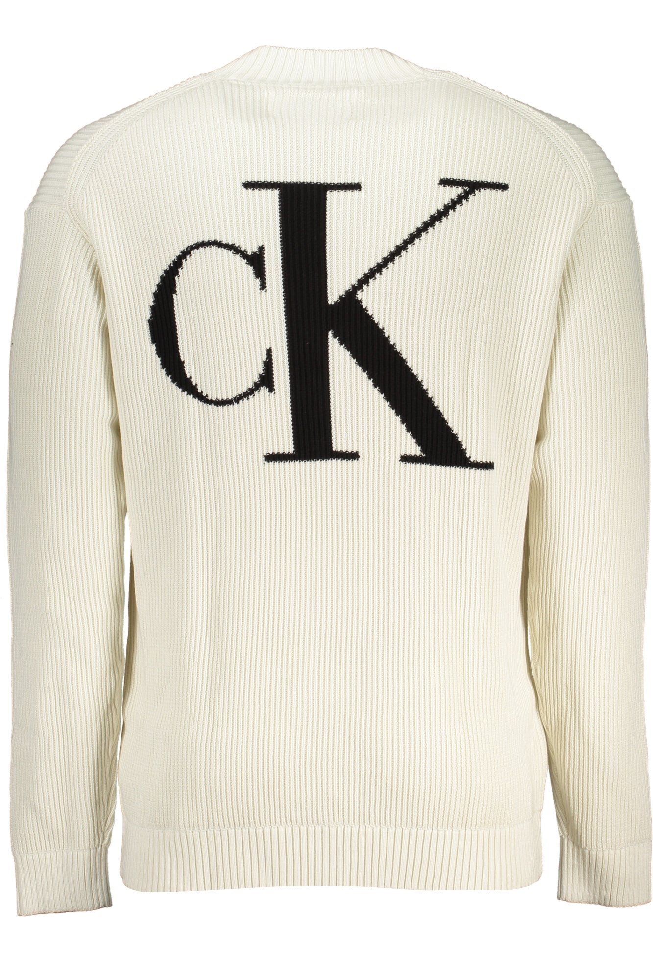 Men's white sweater