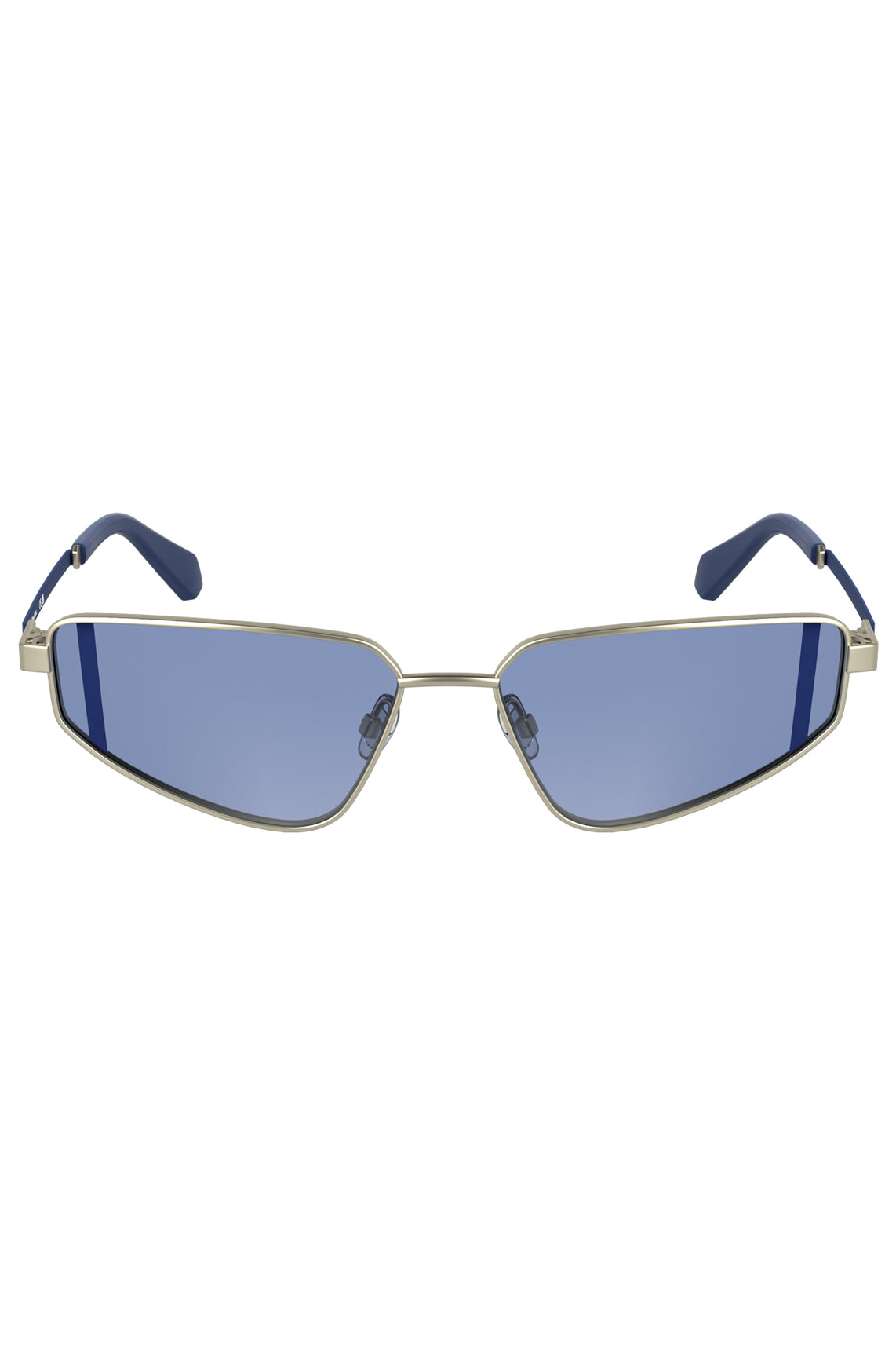 CALVIN KLEIN CALVIN KLEIN WOMEN'S SUNGLASSES SILVER - Argento