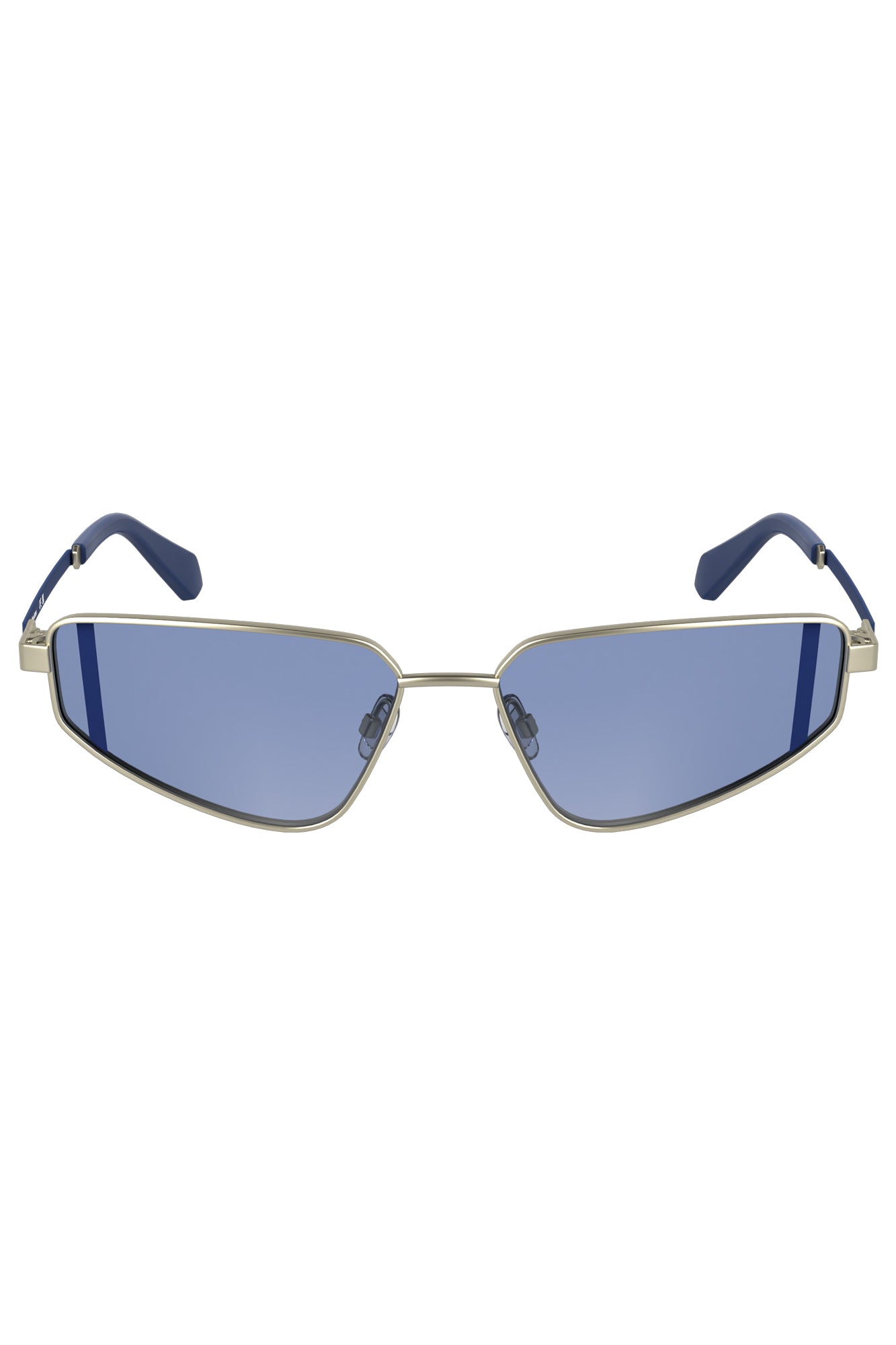 CALVIN KLEIN CALVIN KLEIN WOMEN'S SUNGLASSES SILVER - Argento