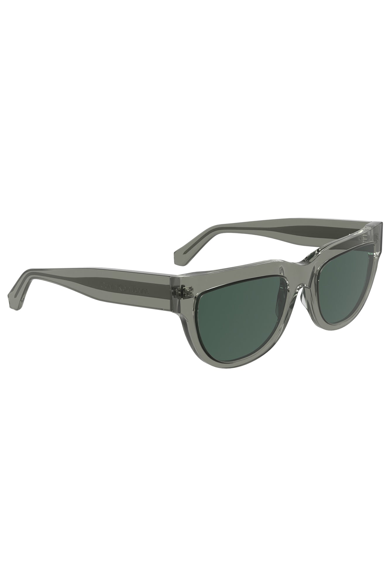 CALVIN KLEIN CALVIN KLEIN WOMEN'S SUNGLASSES BROWN - Grigio