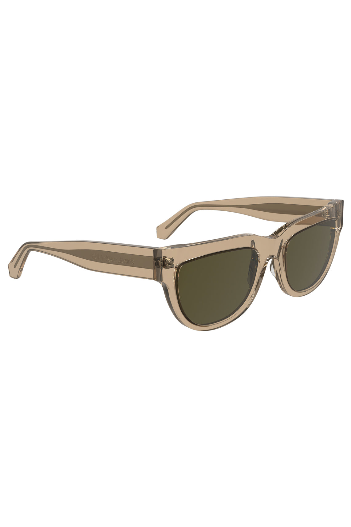 CALVIN KLEIN CALVIN KLEIN WOMEN'S SUNGLASSES BROWN - Marrone