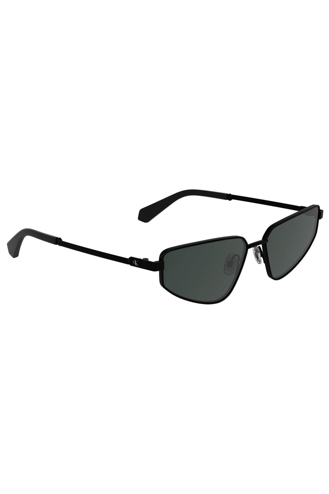 CALVIN KLEIN CALVIN KLEIN WOMEN'S SUNGLASSES SILVER - Nero