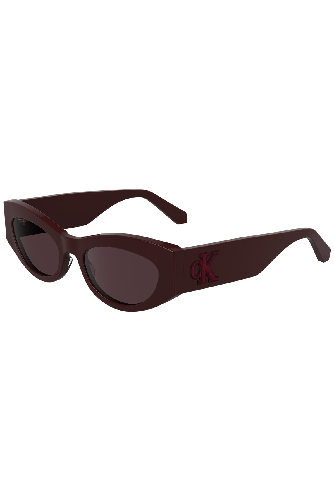 CALVIN KLEIN CALVIN KLEIN WOMEN'S SUNGLASSES BROWN - Rosso