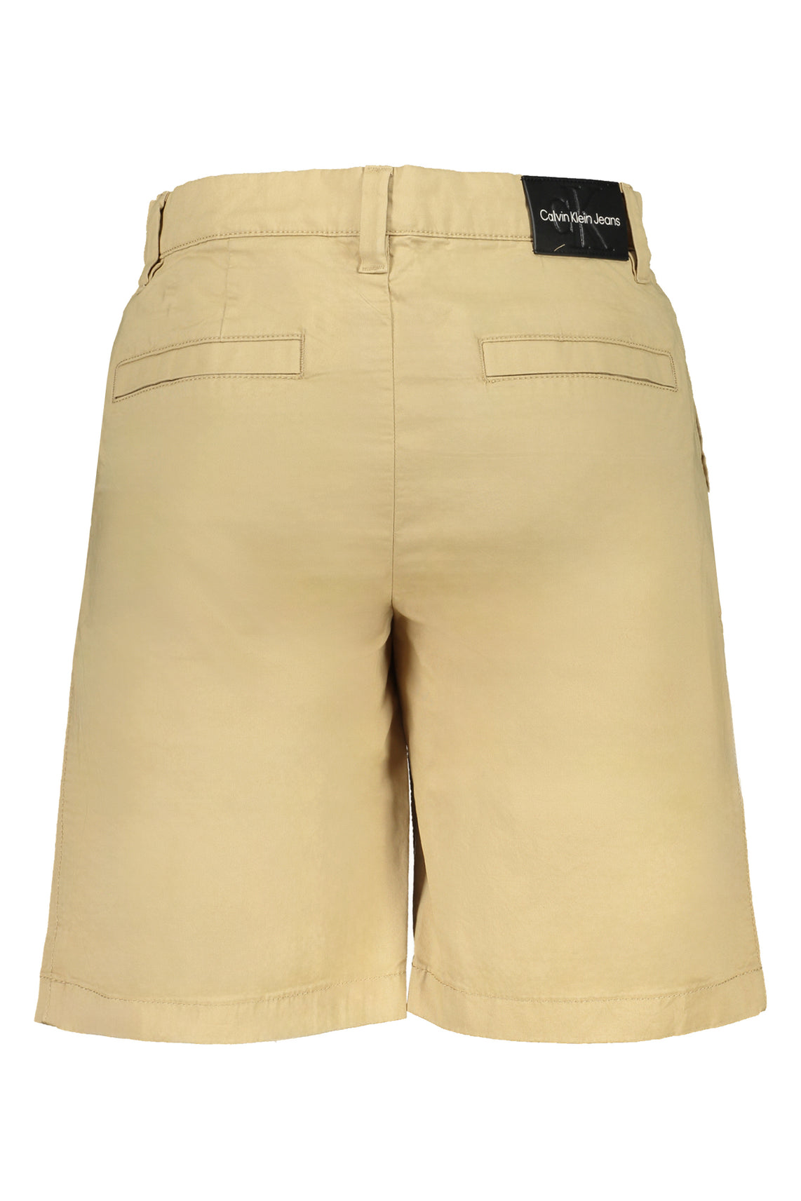 Men's beige bermuda pants
