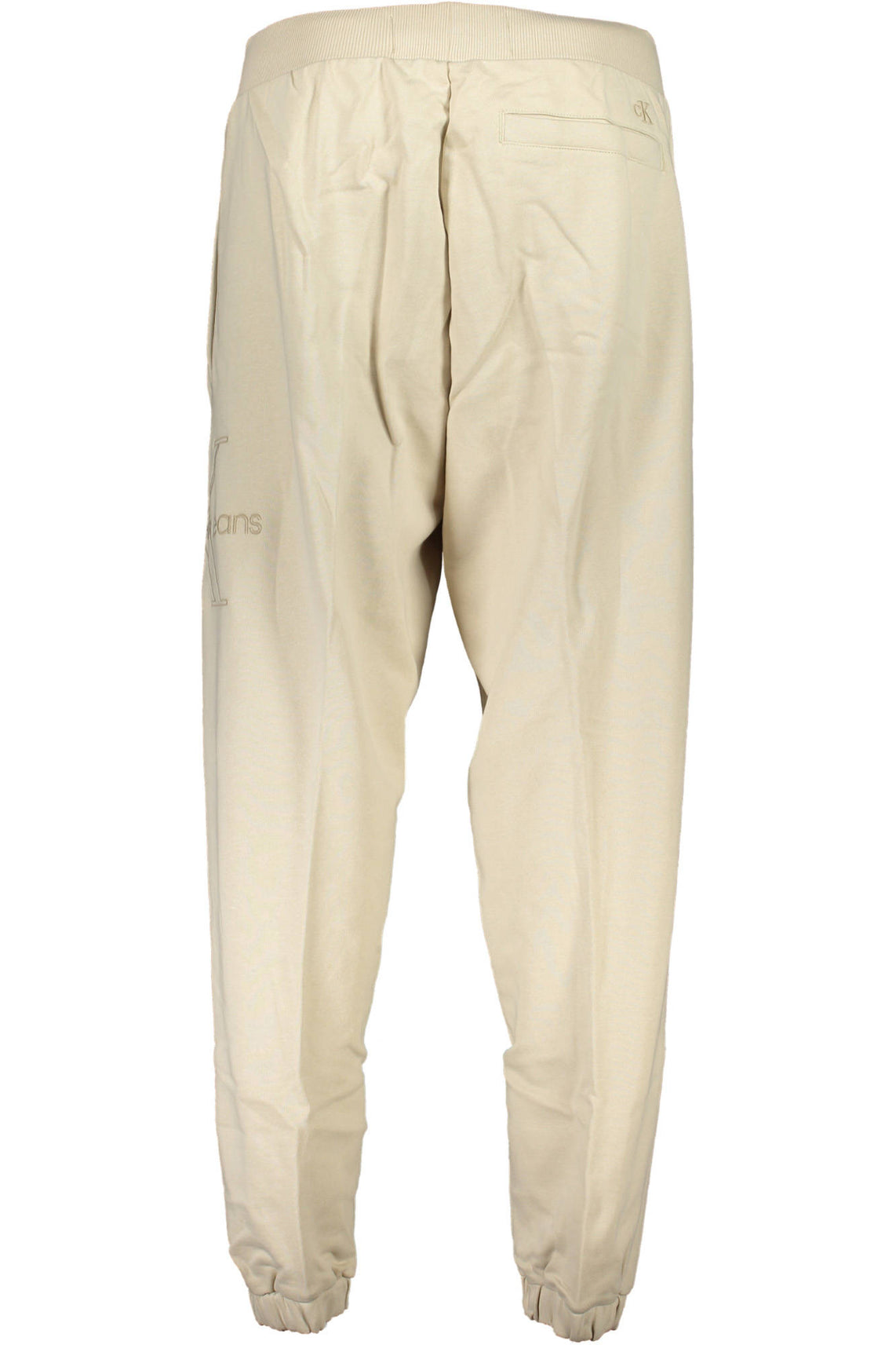 Beige man trousers