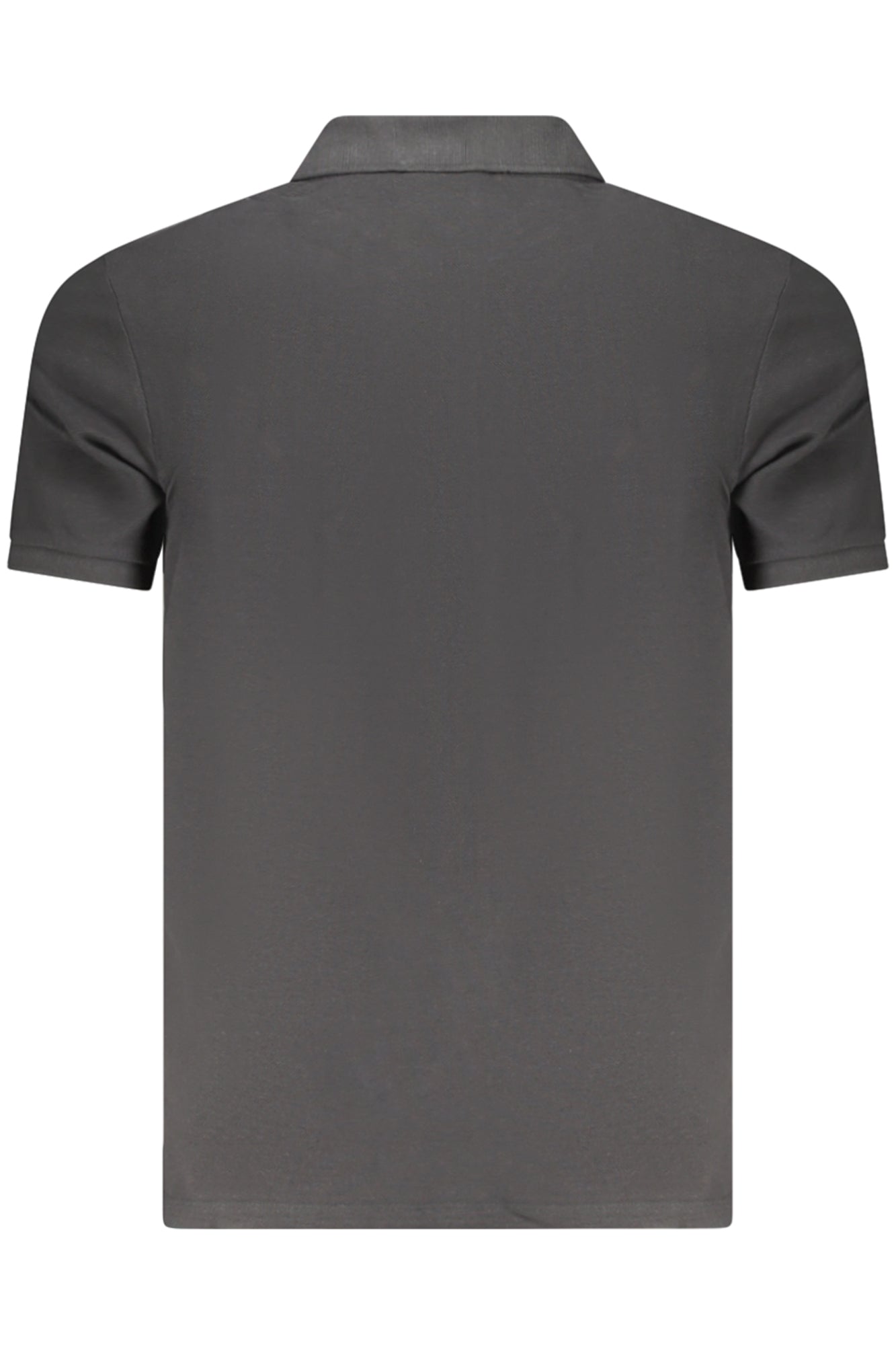 Men's short sleeve polo black