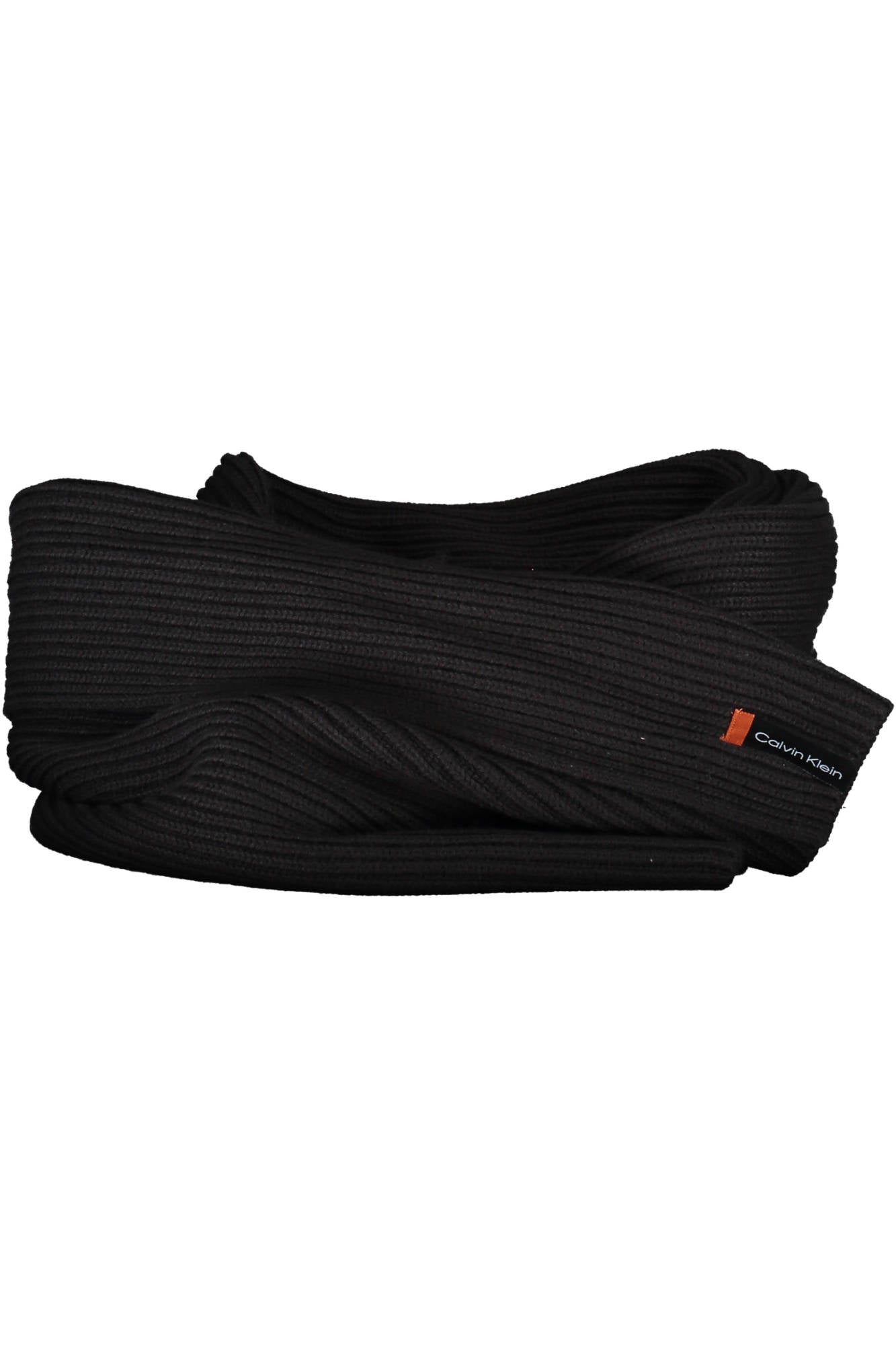 CALVIN KLEIN CALVIN KLEIN BLACK MAN SCARF - Black
