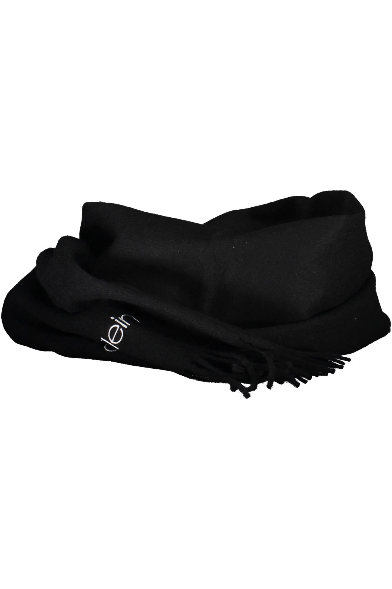 CALVIN KLEIN CALVIN KLEIN BLACK MAN SCARF - Black