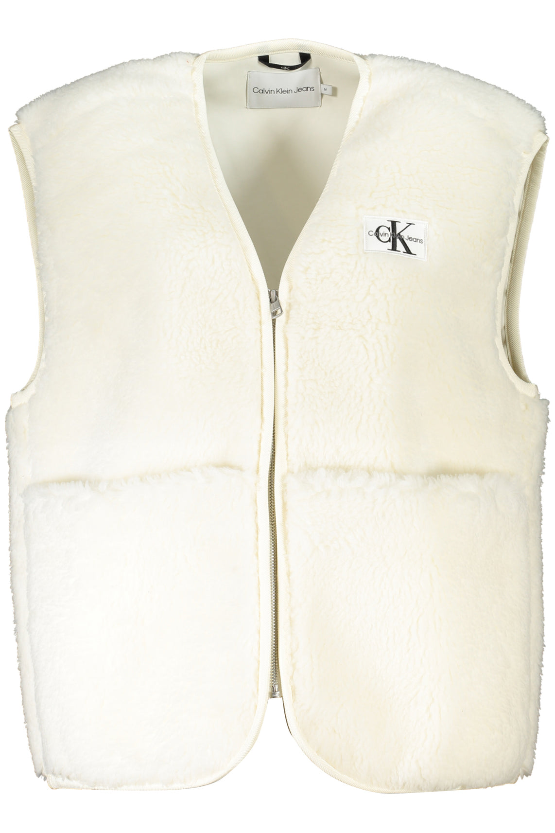 CALVIN KLEIN Sleeveless Jacket White - J20J222243