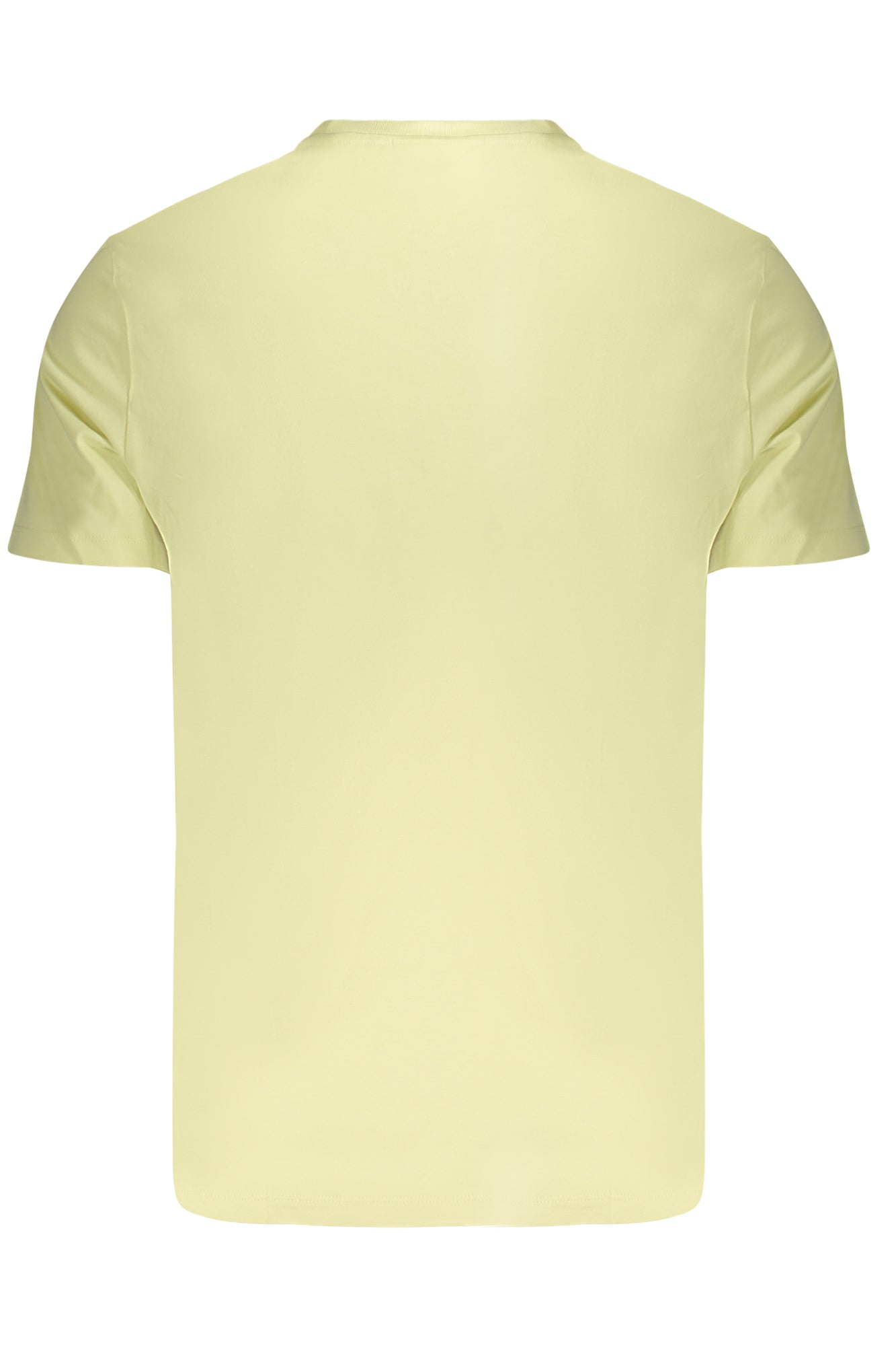 Men's short sleeve t-shirt yellow