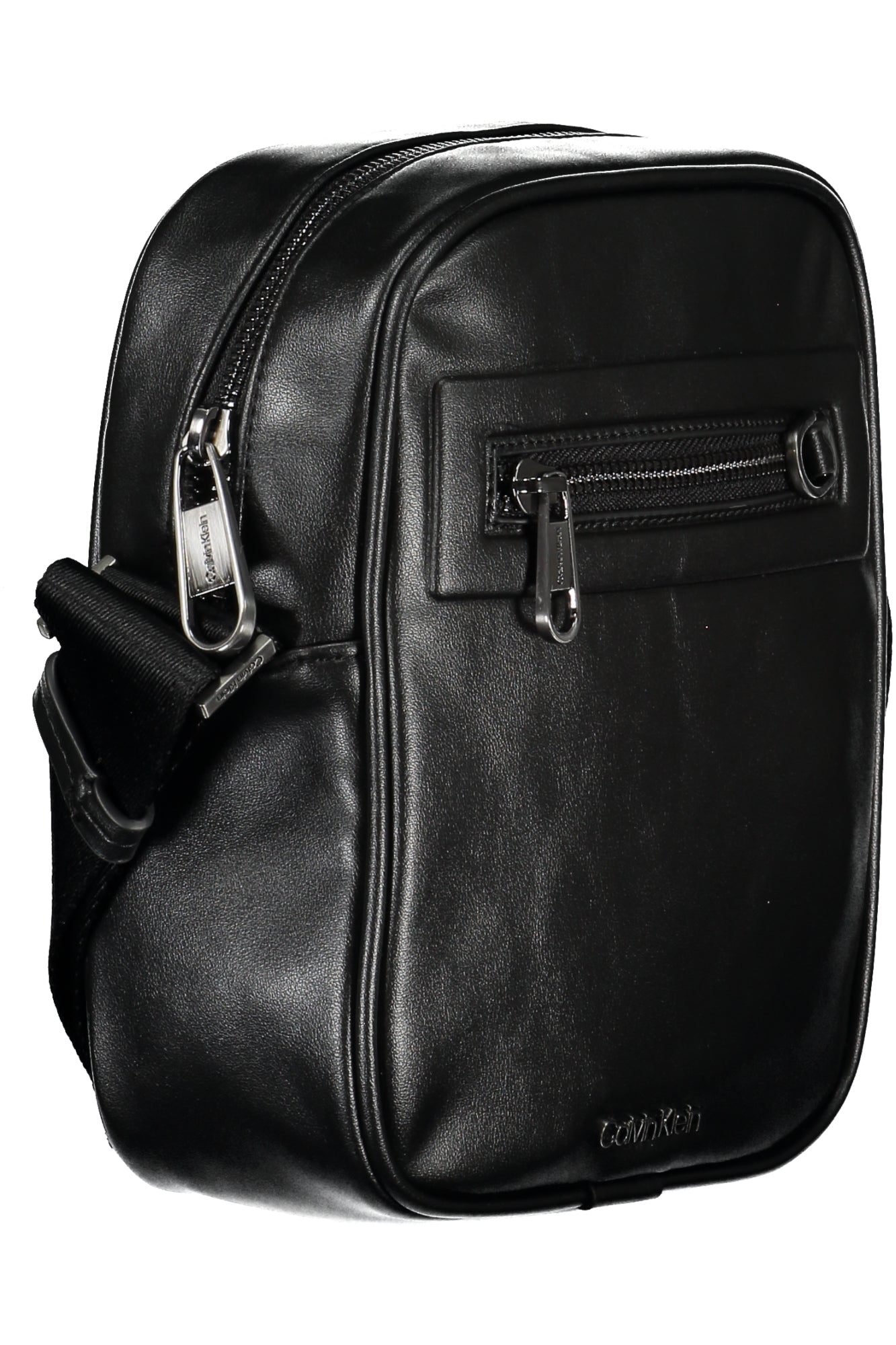Men's black shoulder bag