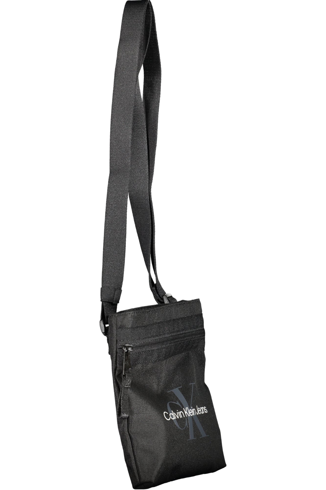 Men's black shoulder bag