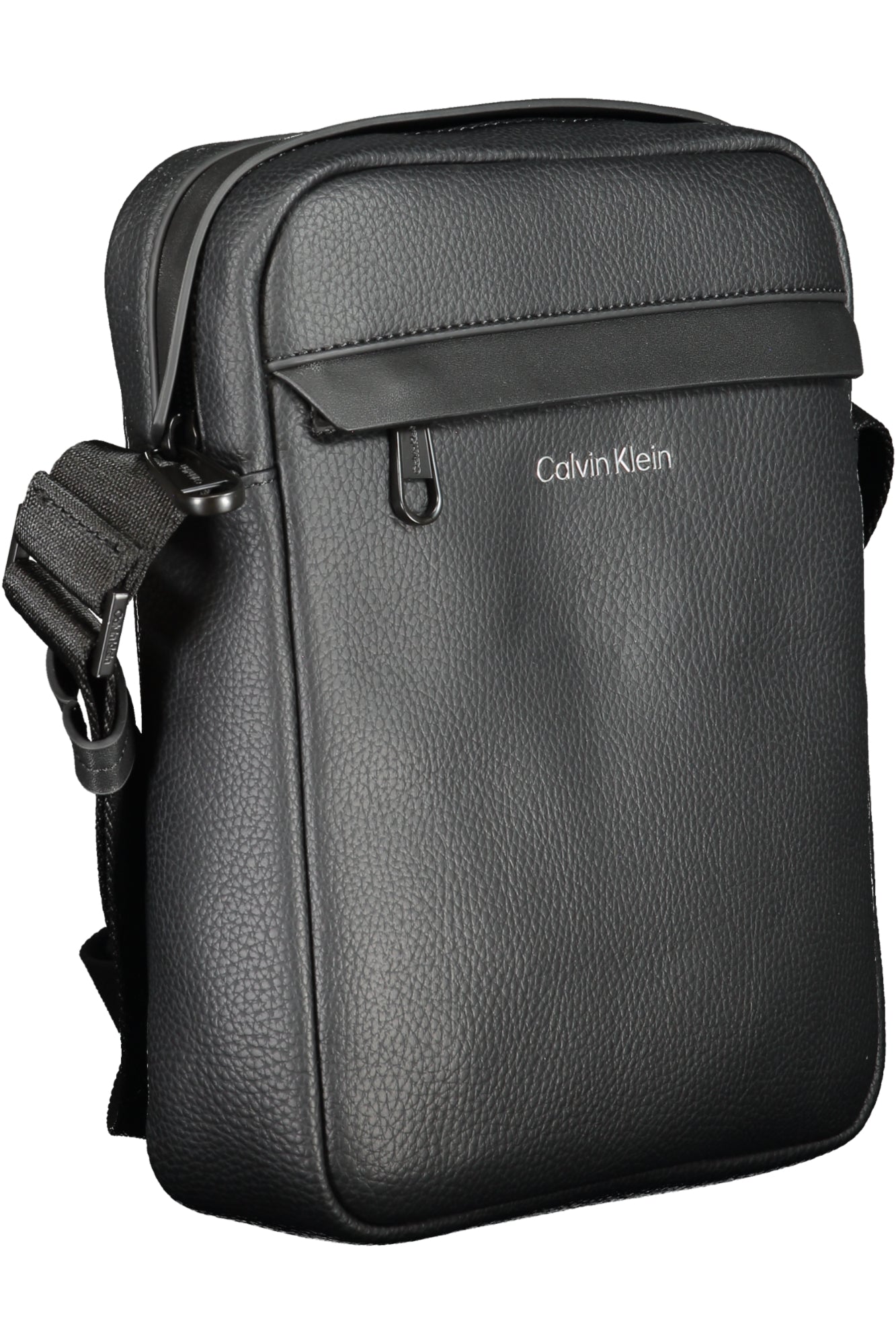 Men's black shoulder bag