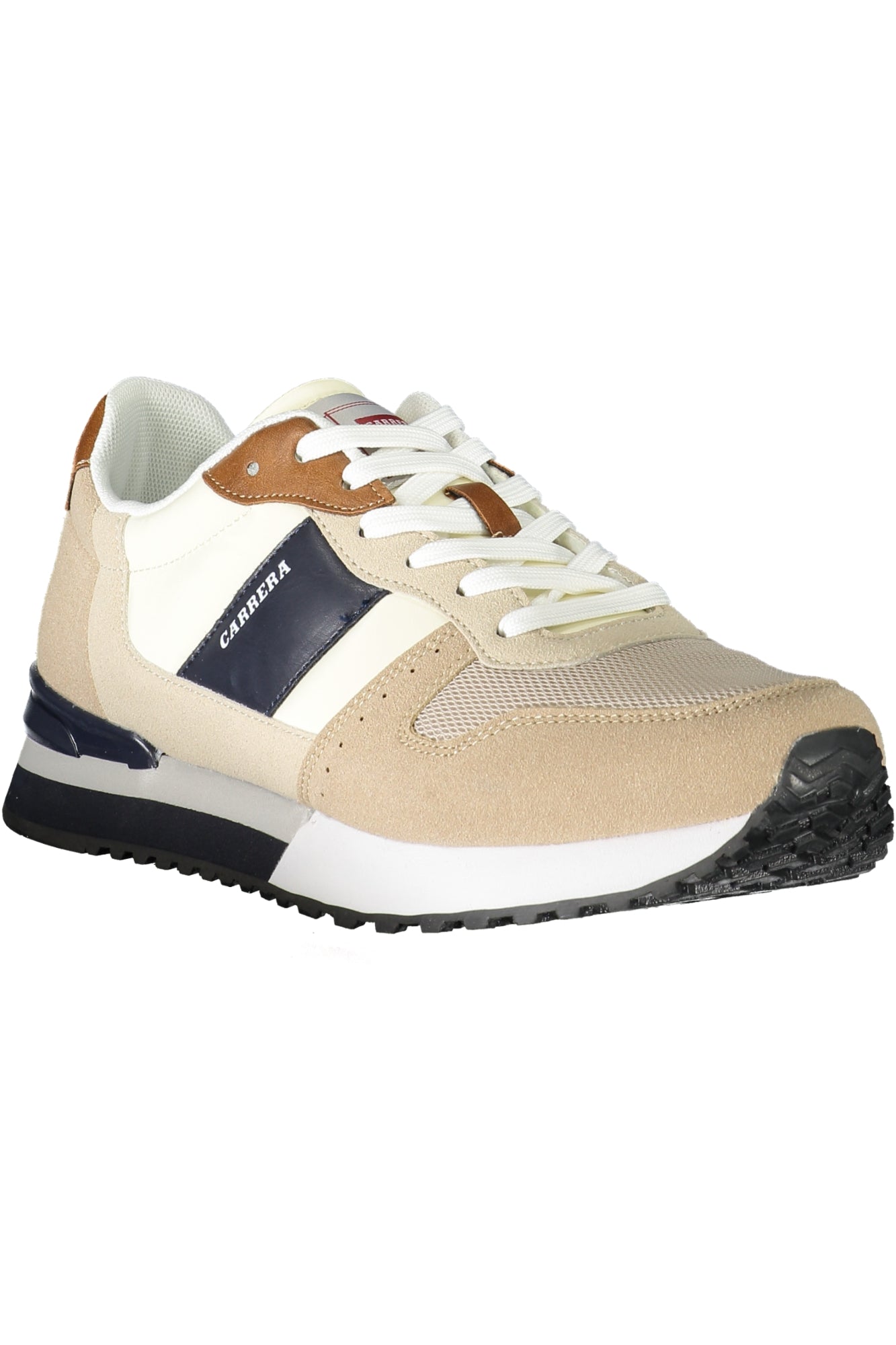 Beige men's sports shoes