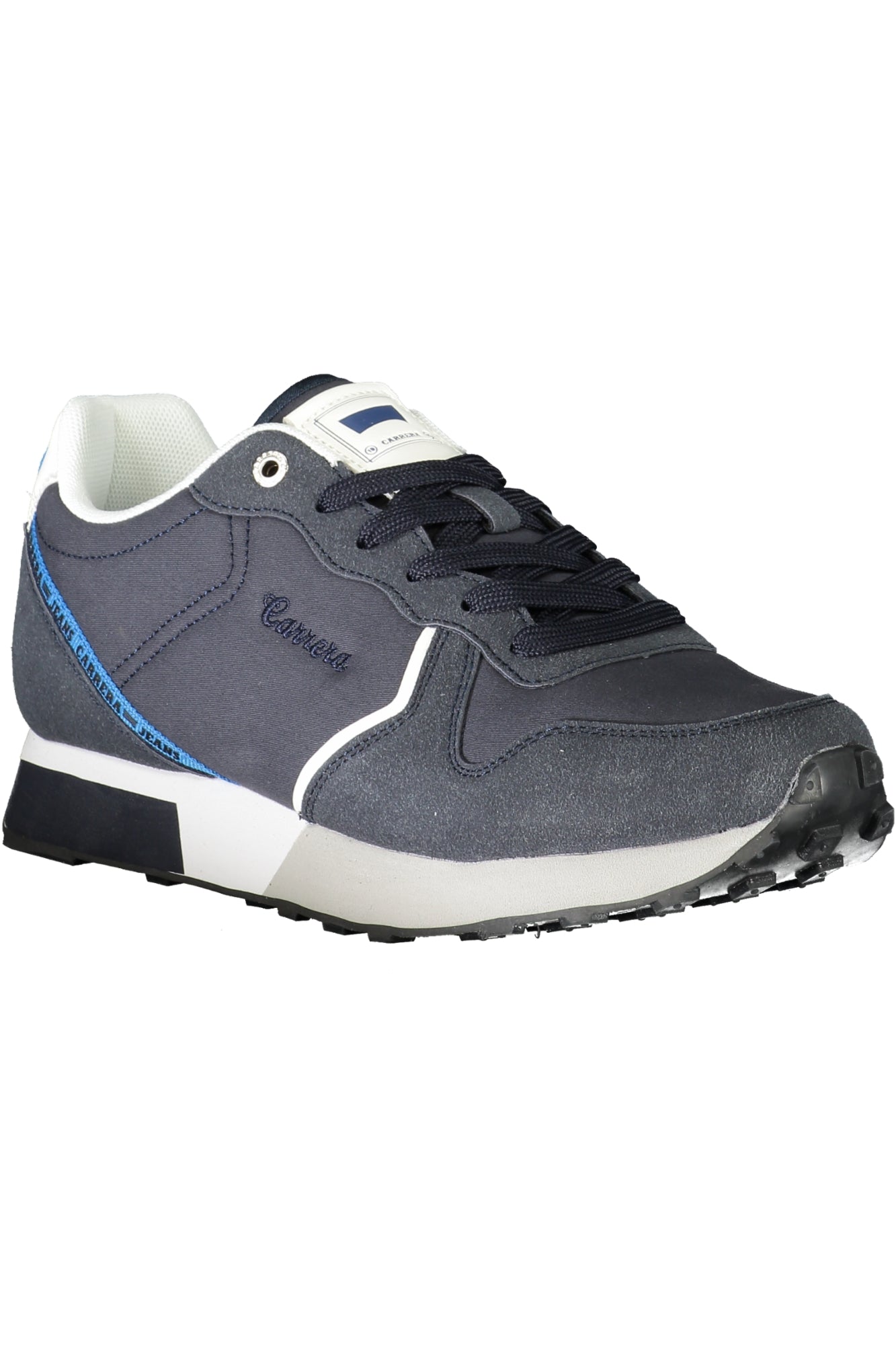 Blue men's sports shoes