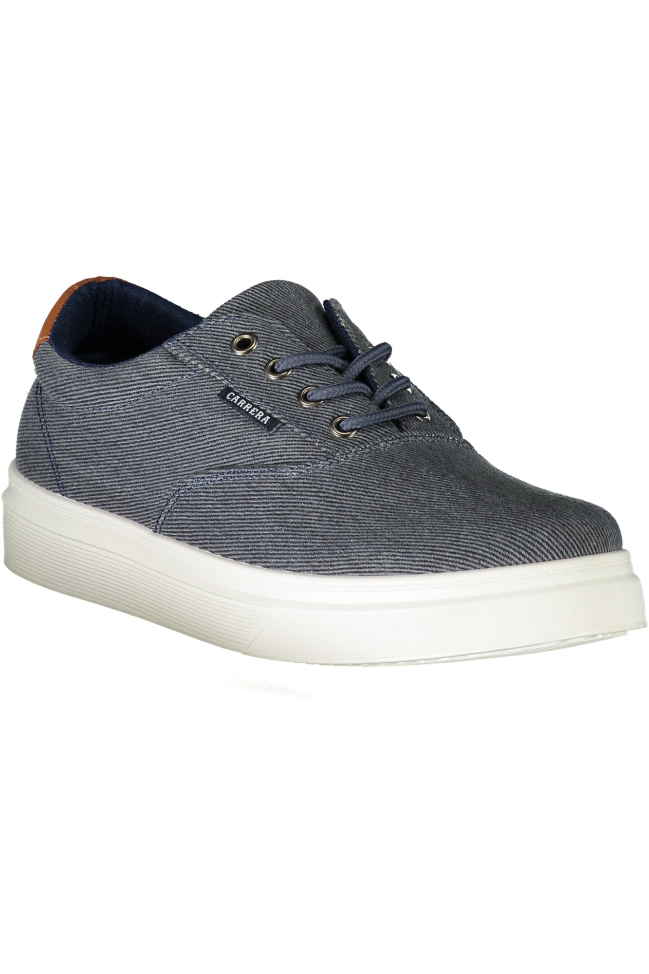 Blue men's sports shoes
