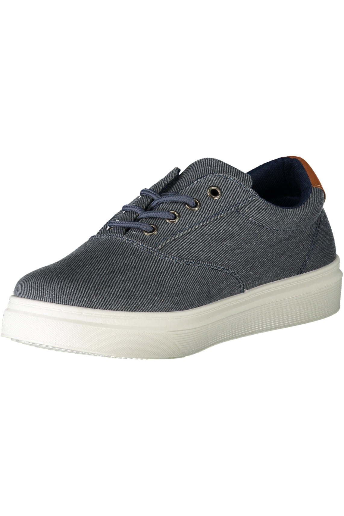 Blue men's sports shoes