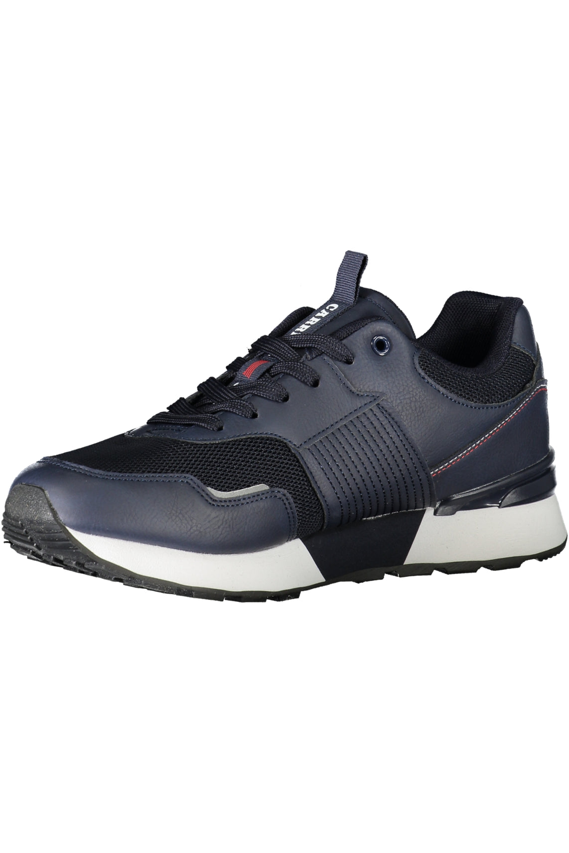 Blue men's sports shoes