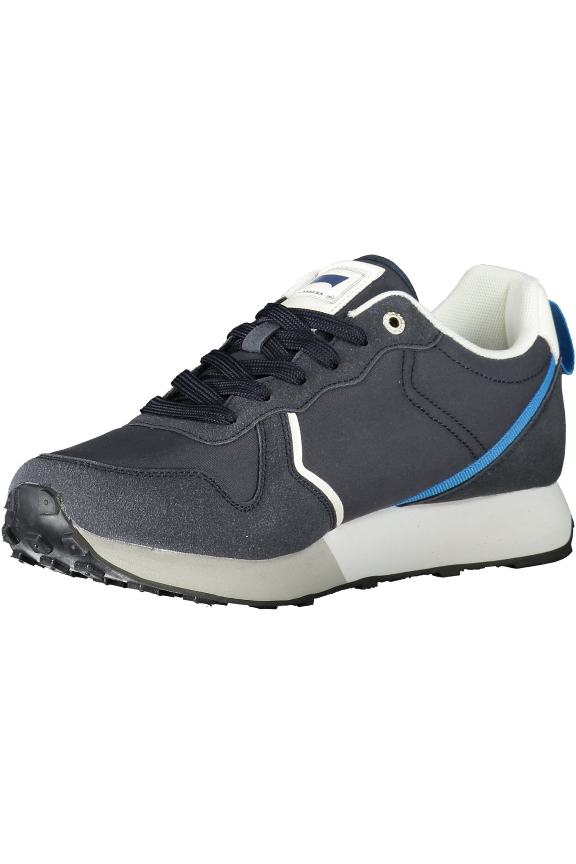 Blue men's sports shoes