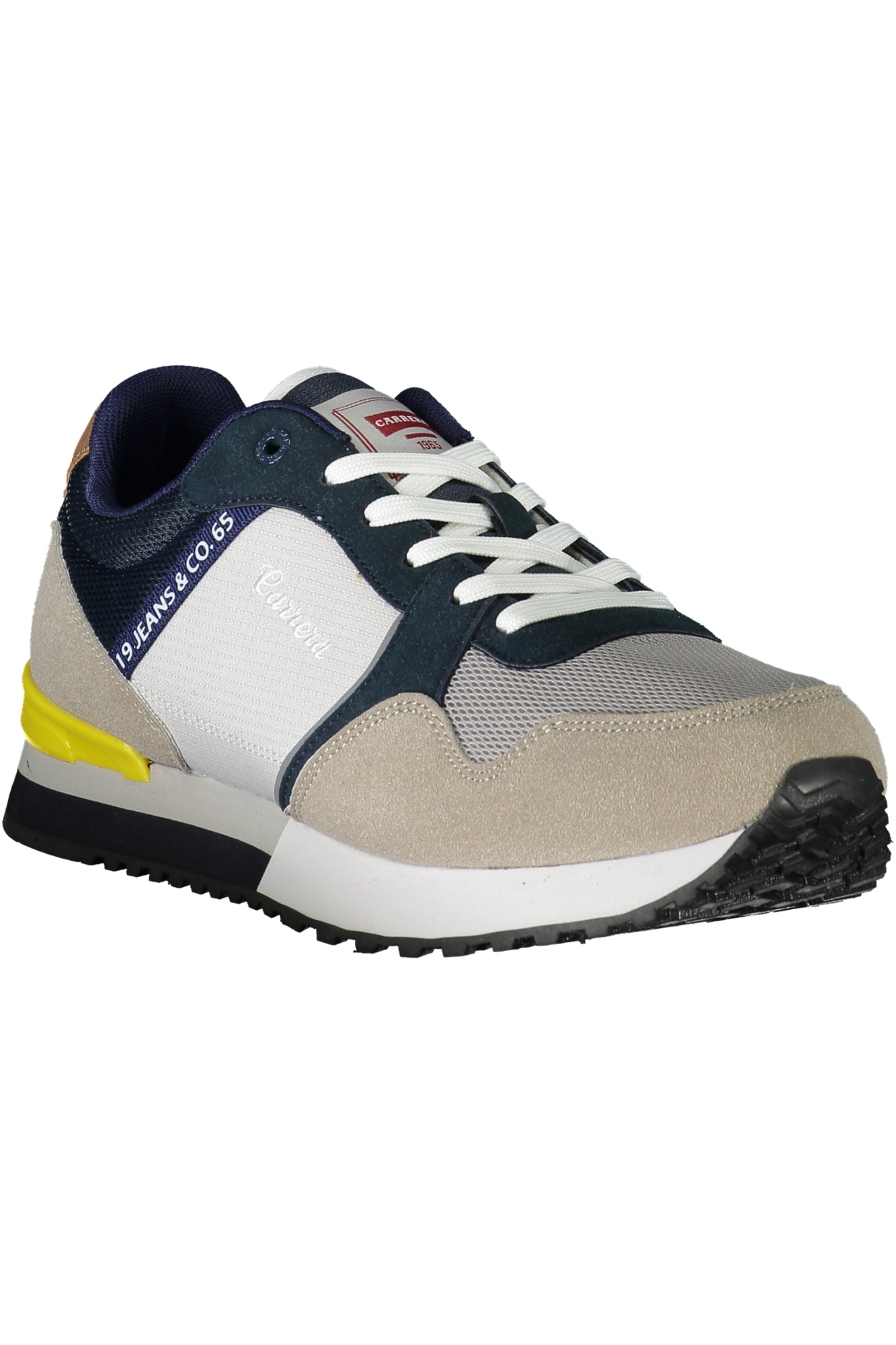 Gray men's sports shoes