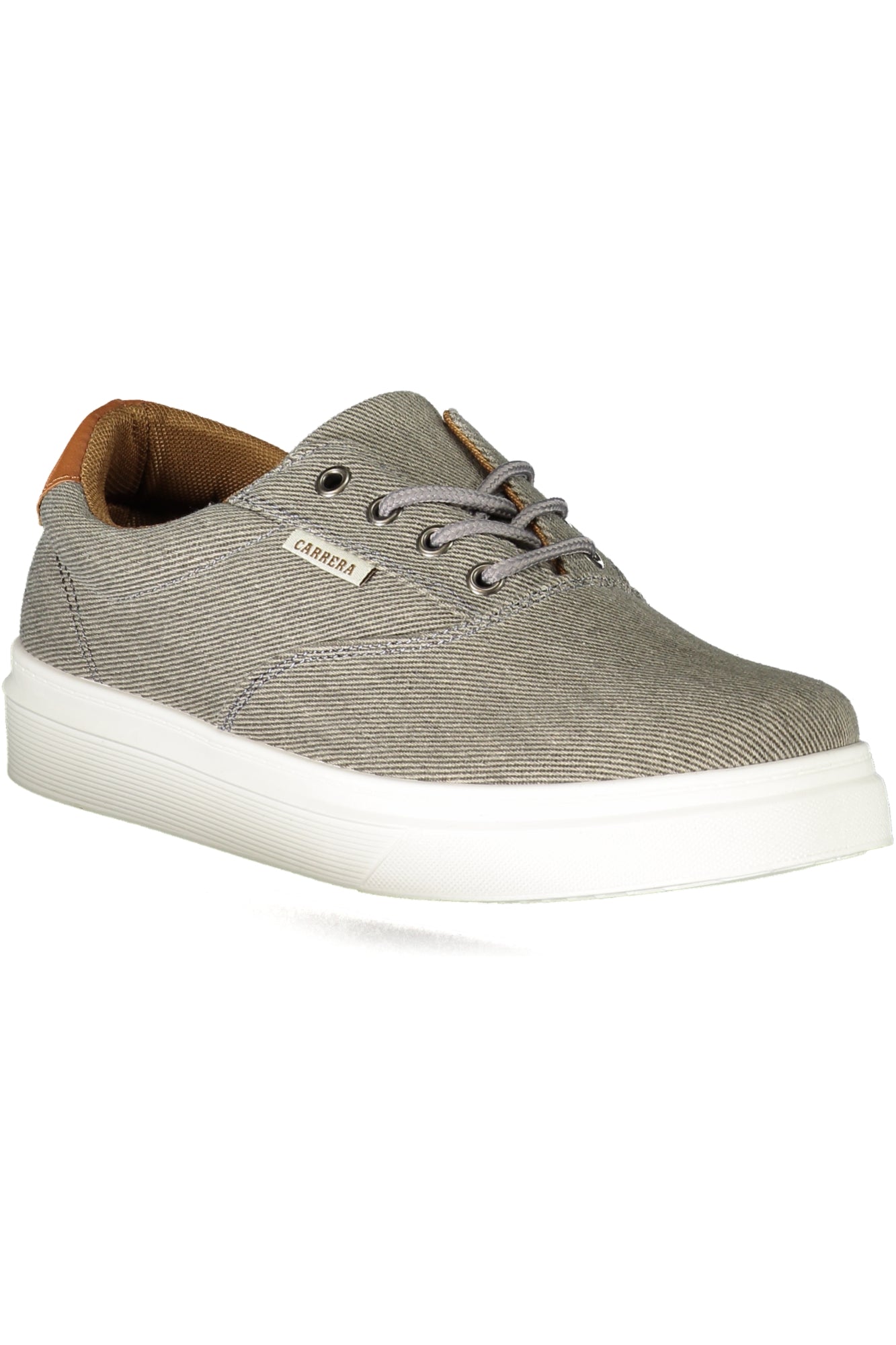Gray men's sports shoes