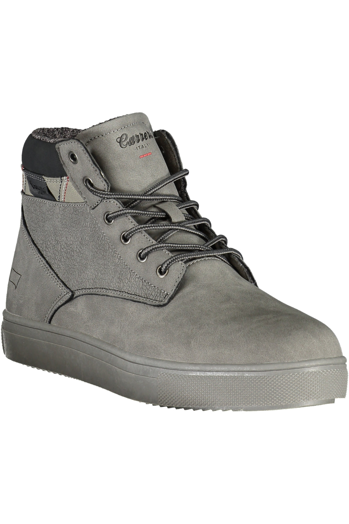 Gray men's boot footwear