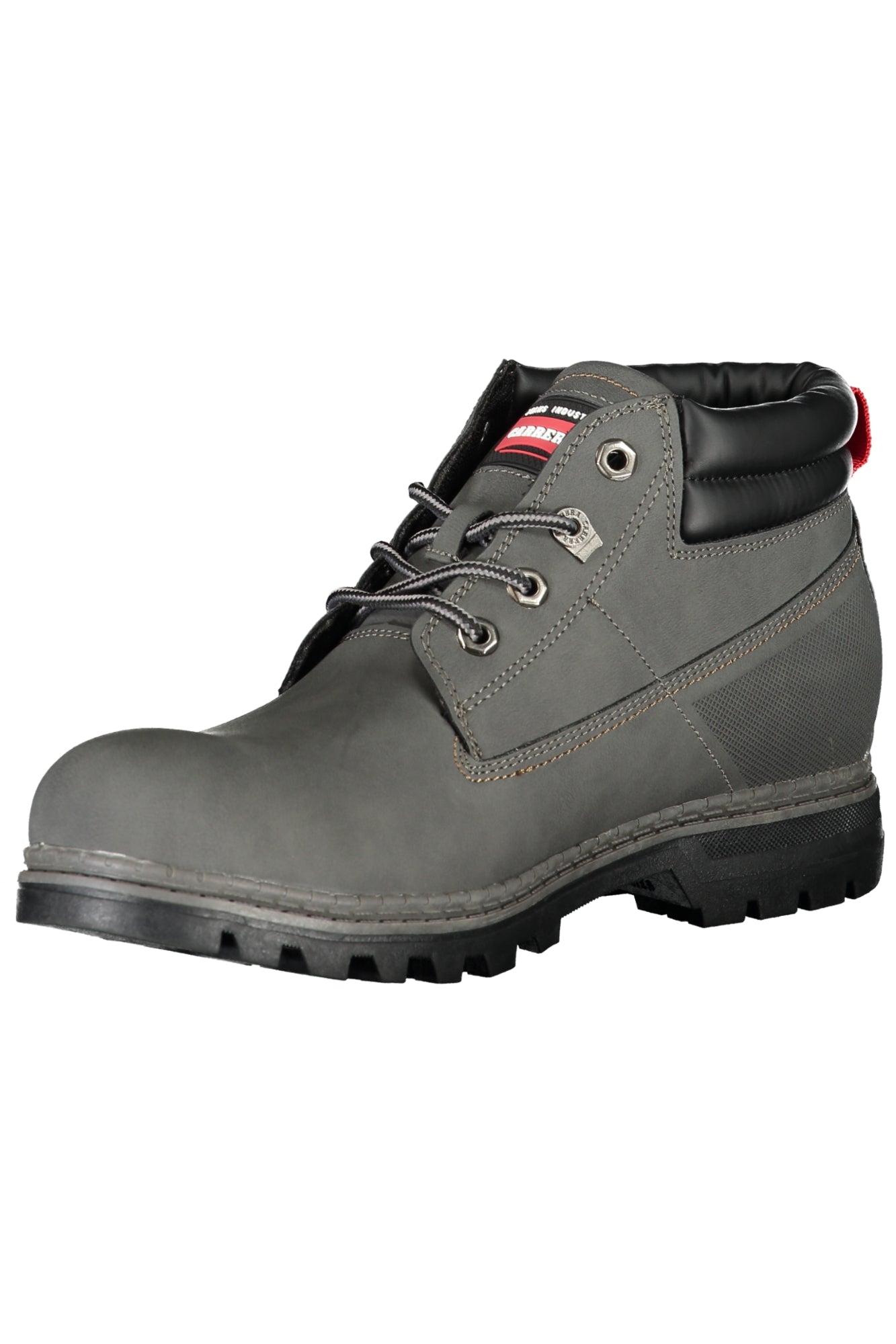 Gray men's boot footwear
