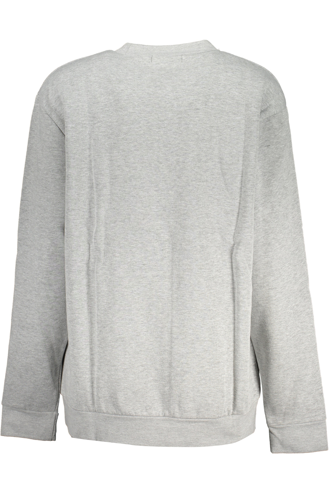 Women's gray zipless sweatshirt