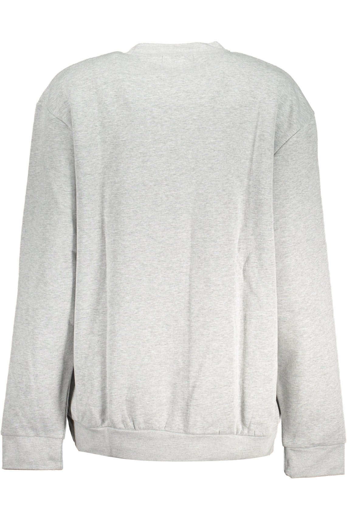 Women's gray zipless sweatshirt