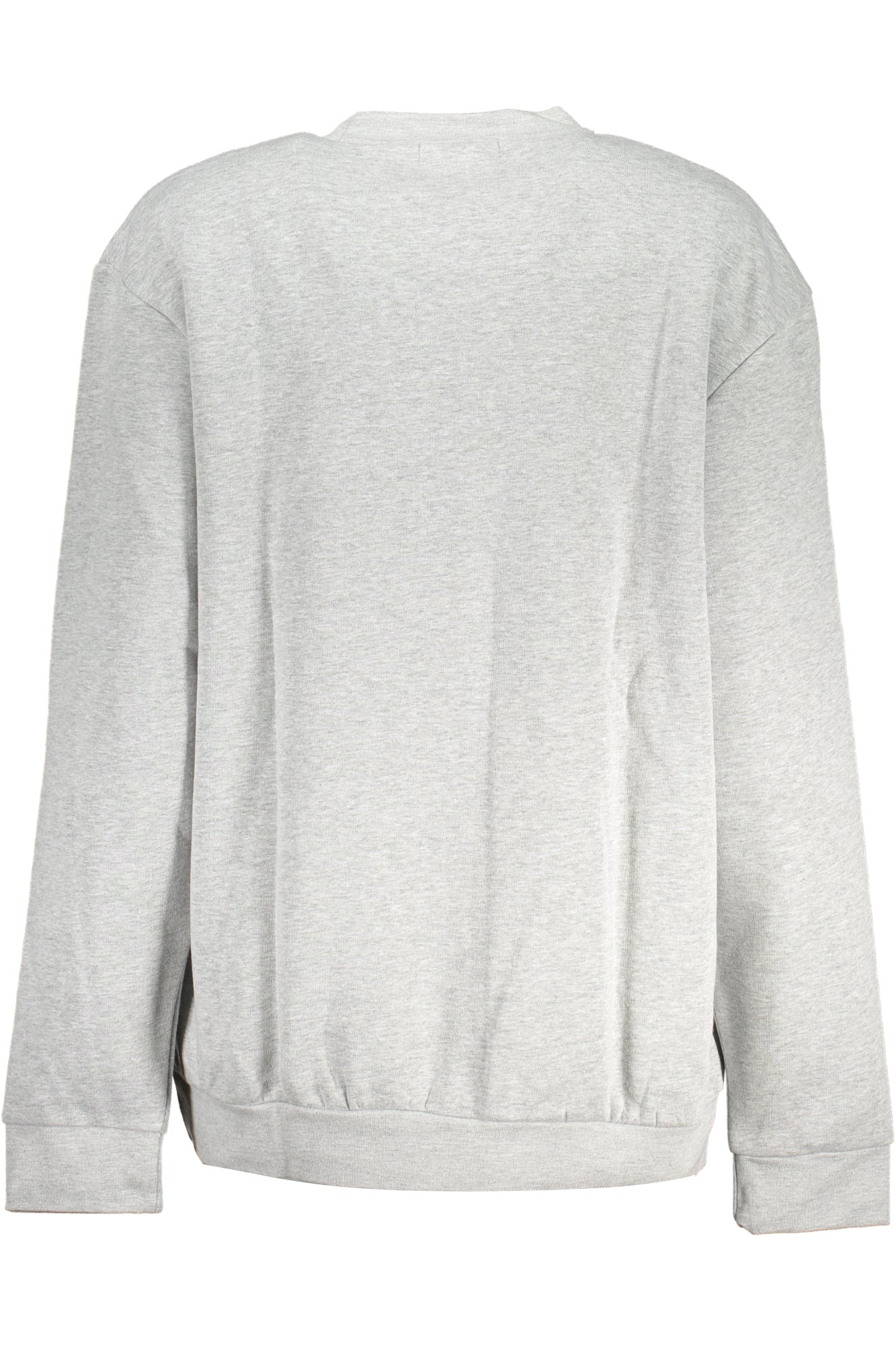 Women's gray zipless sweatshirt