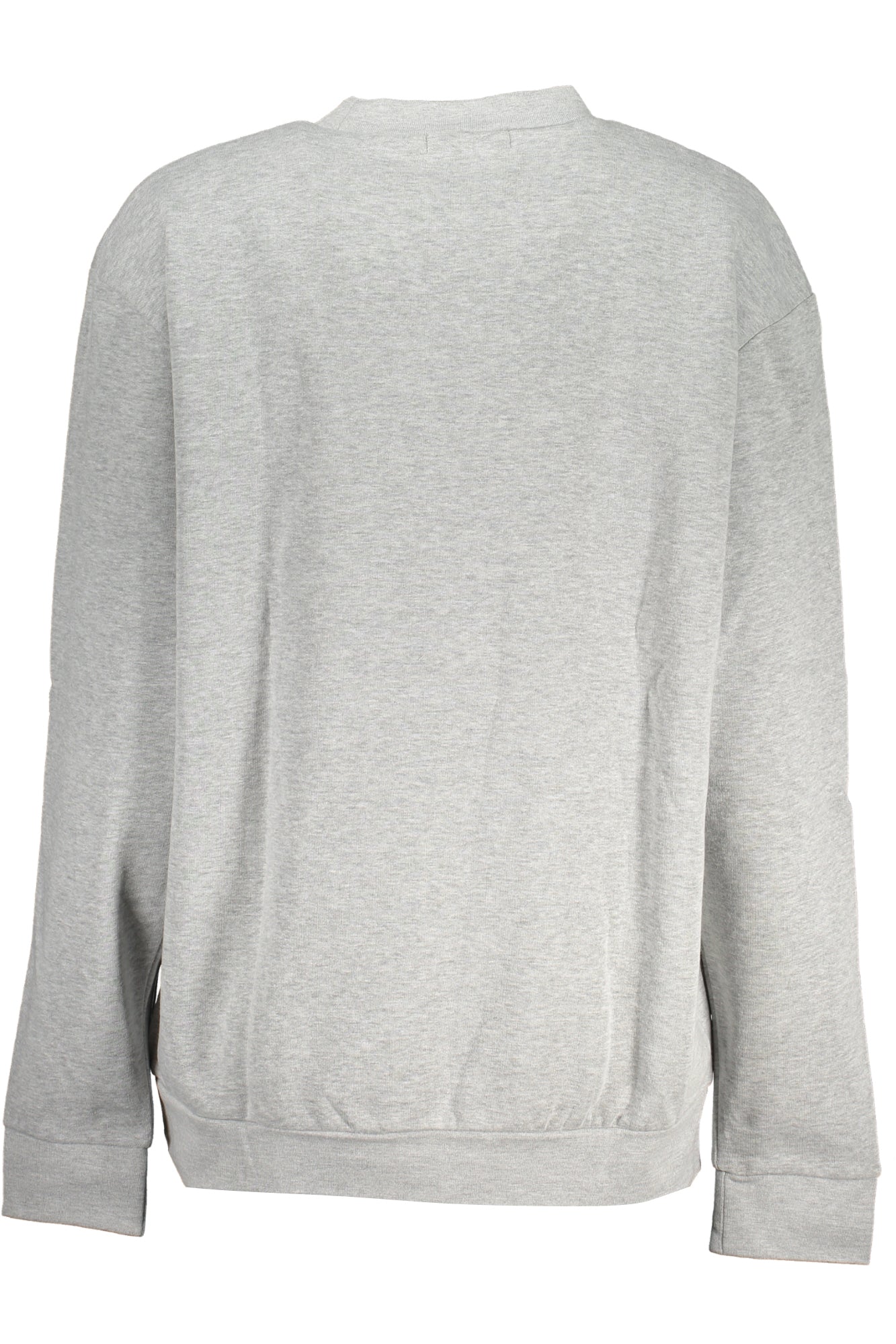Women's gray zipless sweatshirt