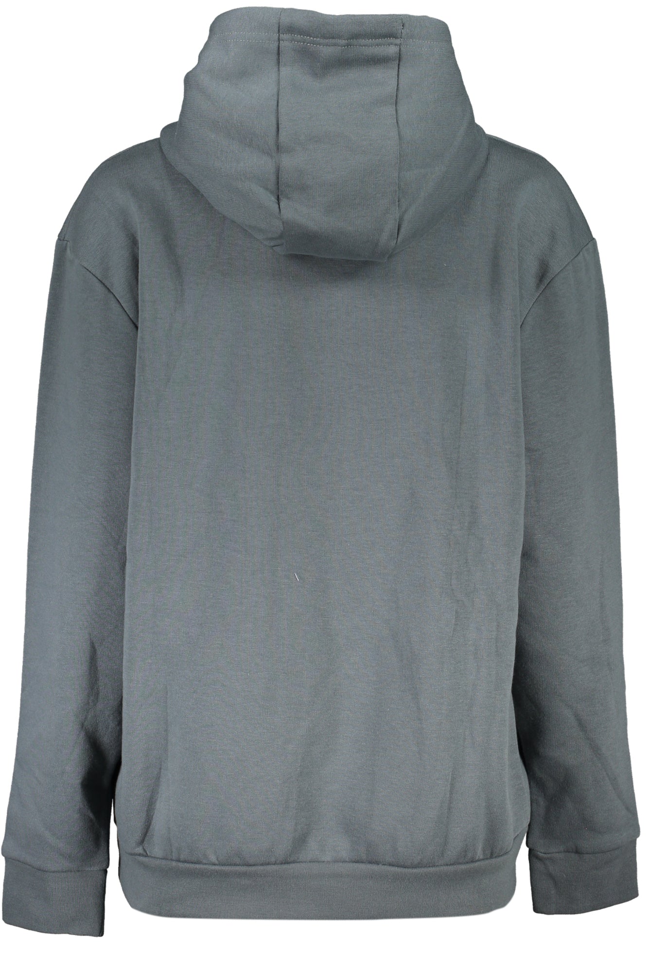 Women's gray zipless sweatshirt