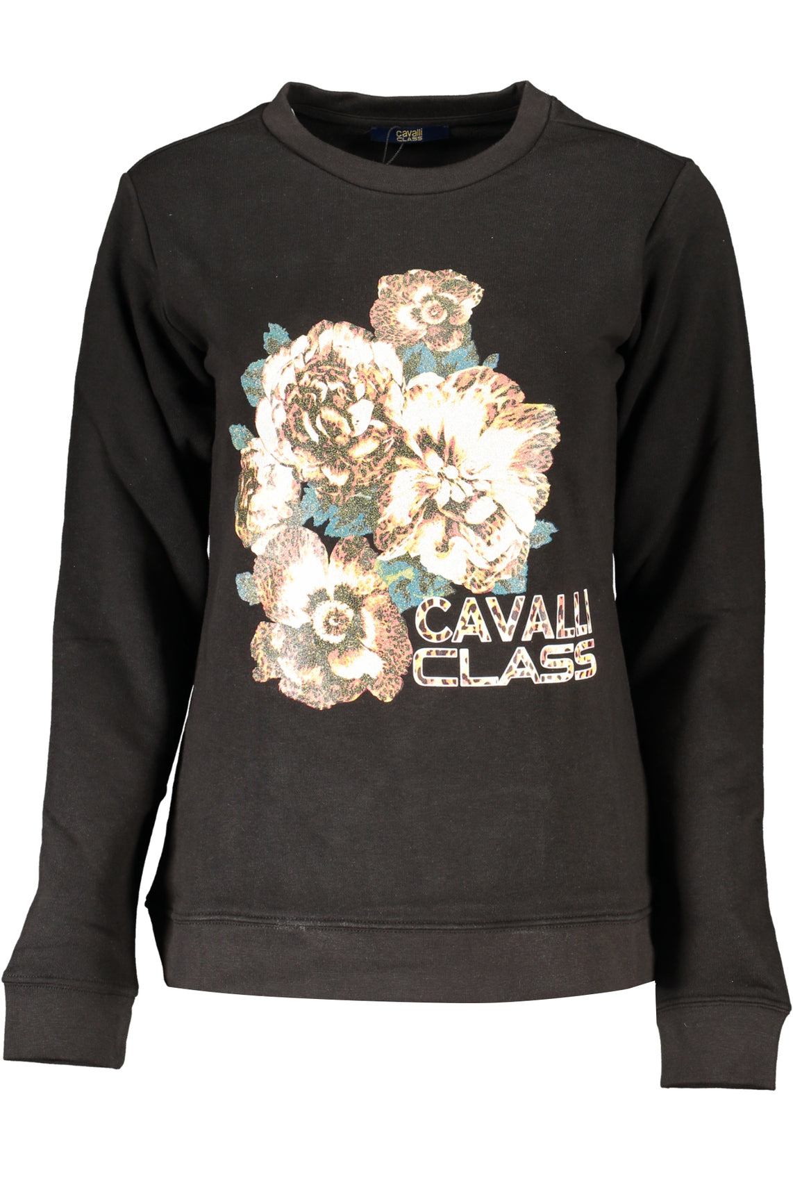 CAVALLI CLASS Sweatshirts Black - RXT67BCF062