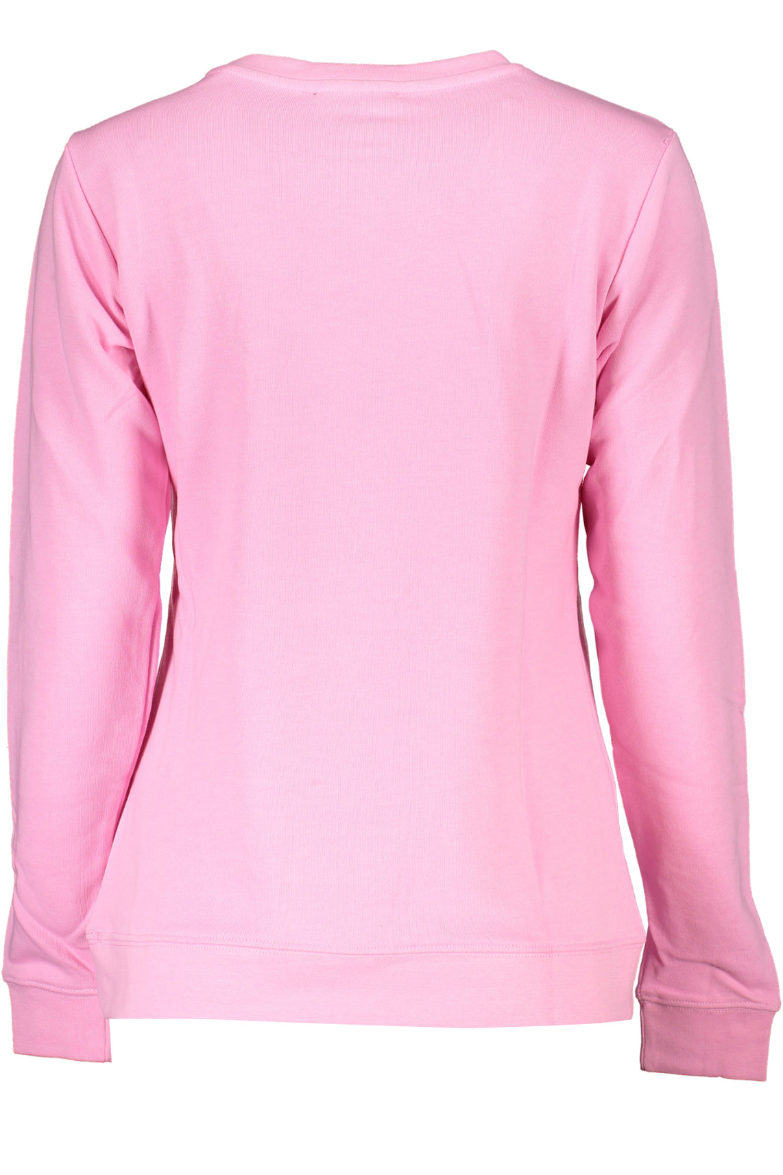 Women's pink sweatshirt without zip