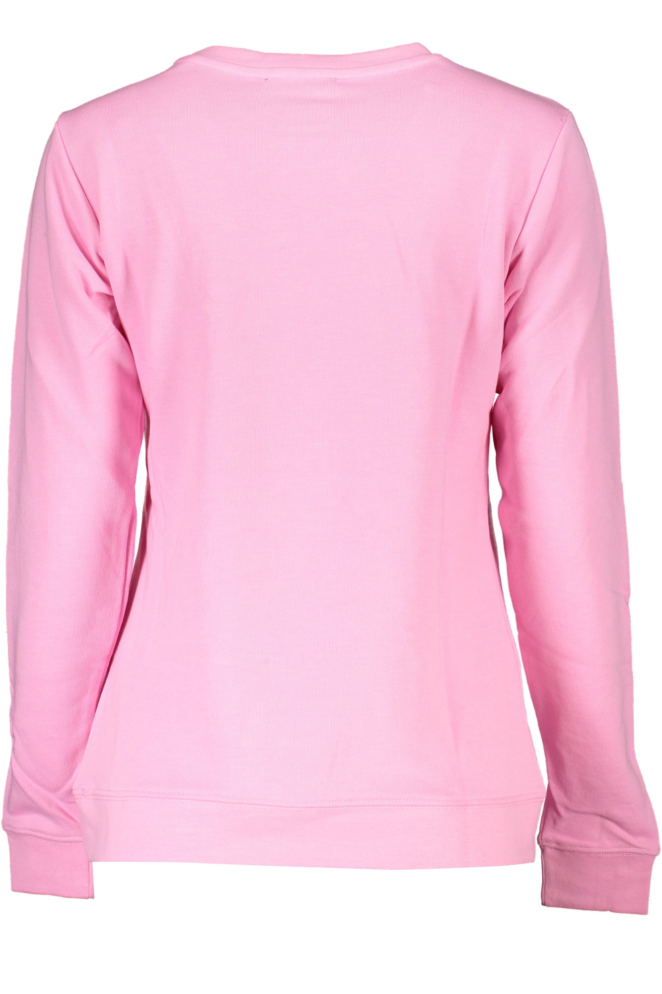 Women's pink sweatshirt without zip