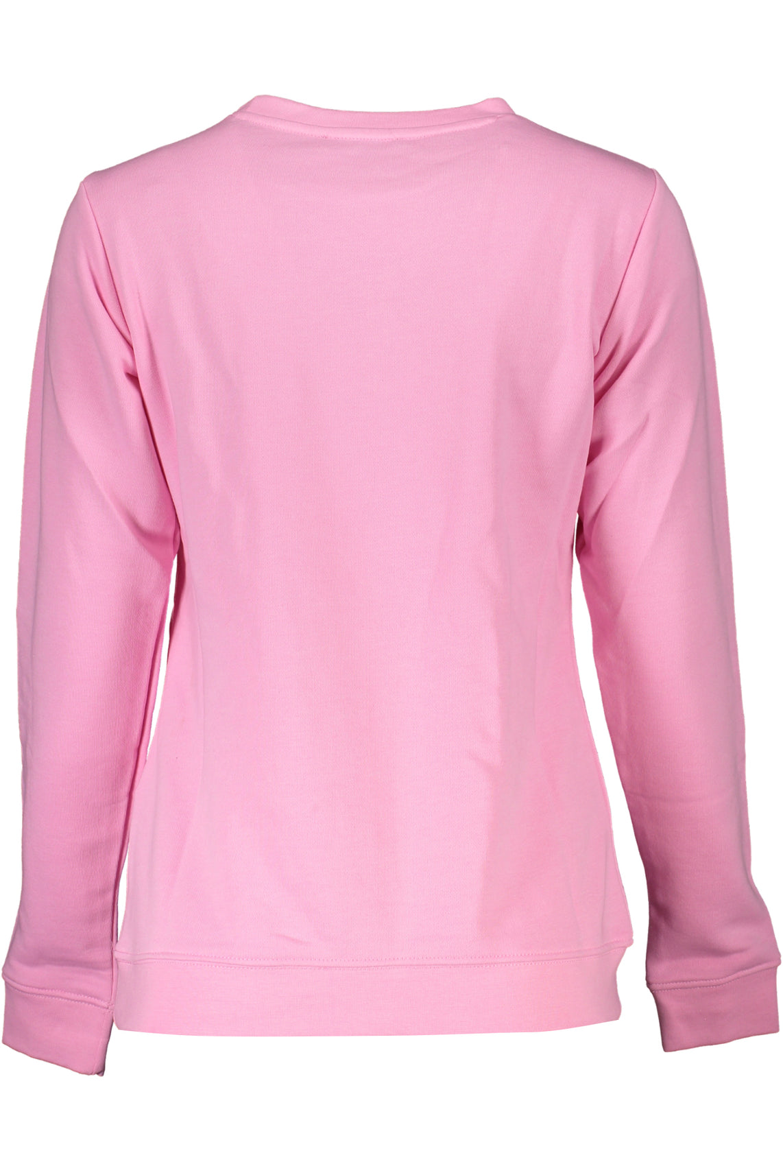 Women's pink sweatshirt without zip