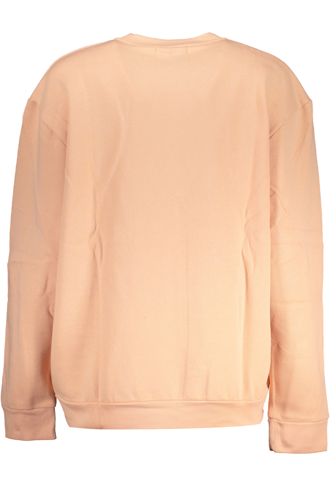 Women's pink sweatshirt without zip