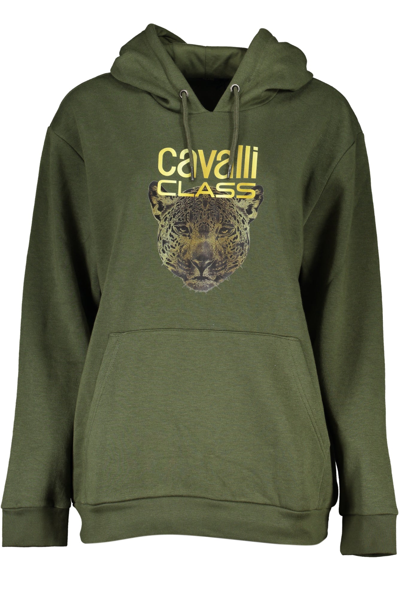 CAVALLI CLASS Sweatshirts Green - QXT66ZCF062