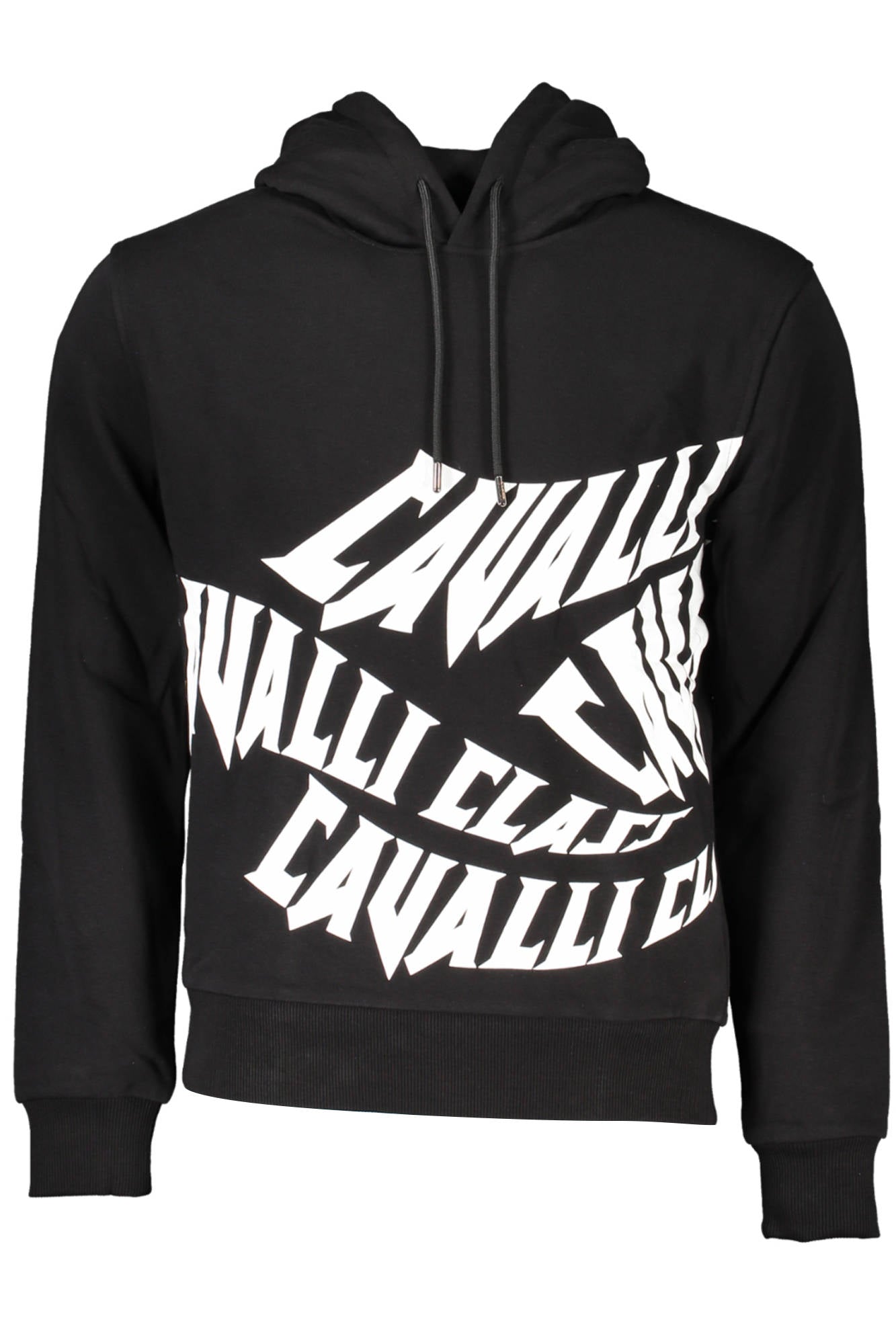 CAVALLI CLASS Sweatshirts Black - QXT65A-CF062