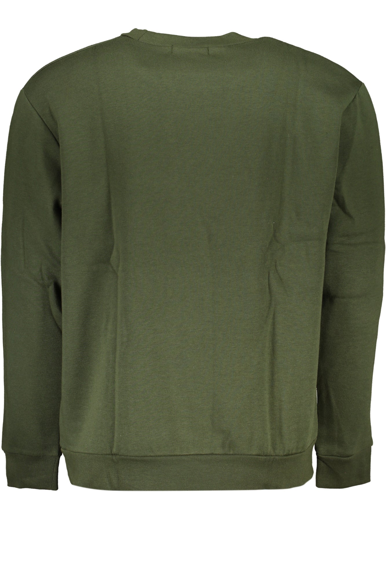 Green men's zipless sweatshirt