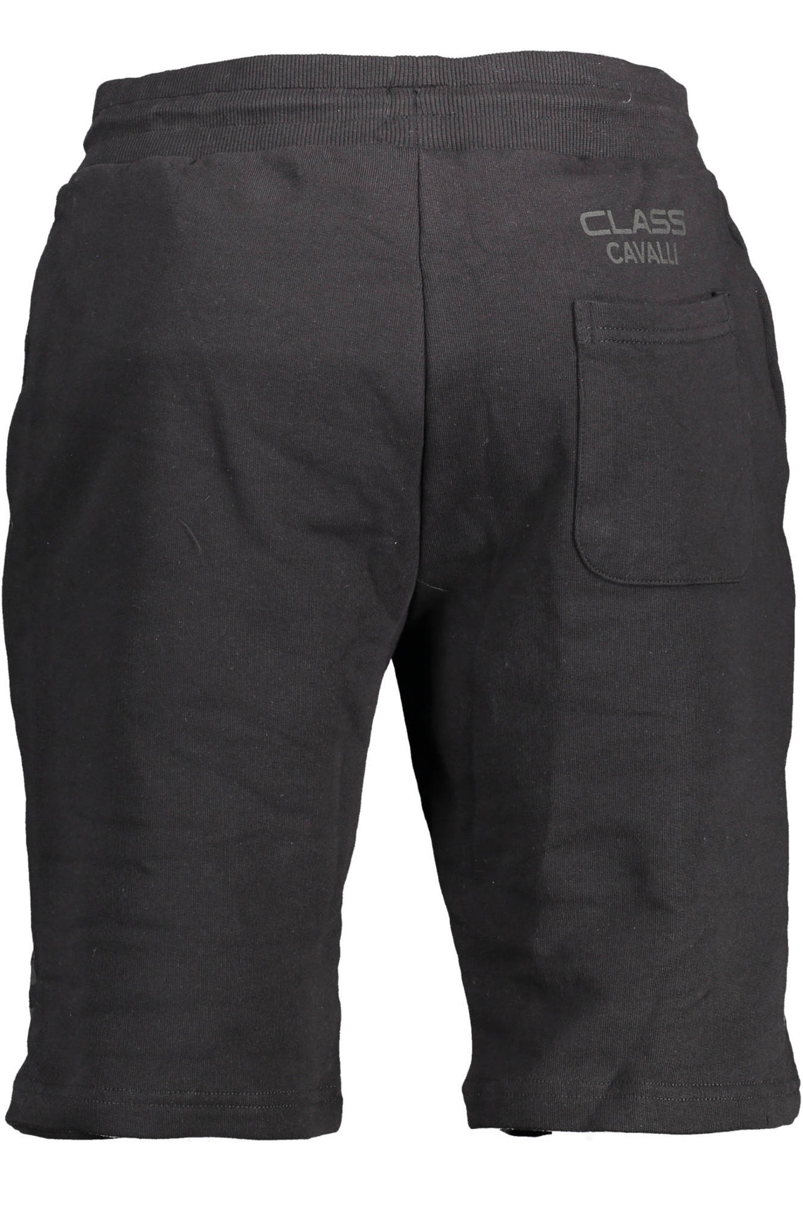 Black men's bermuda trousers