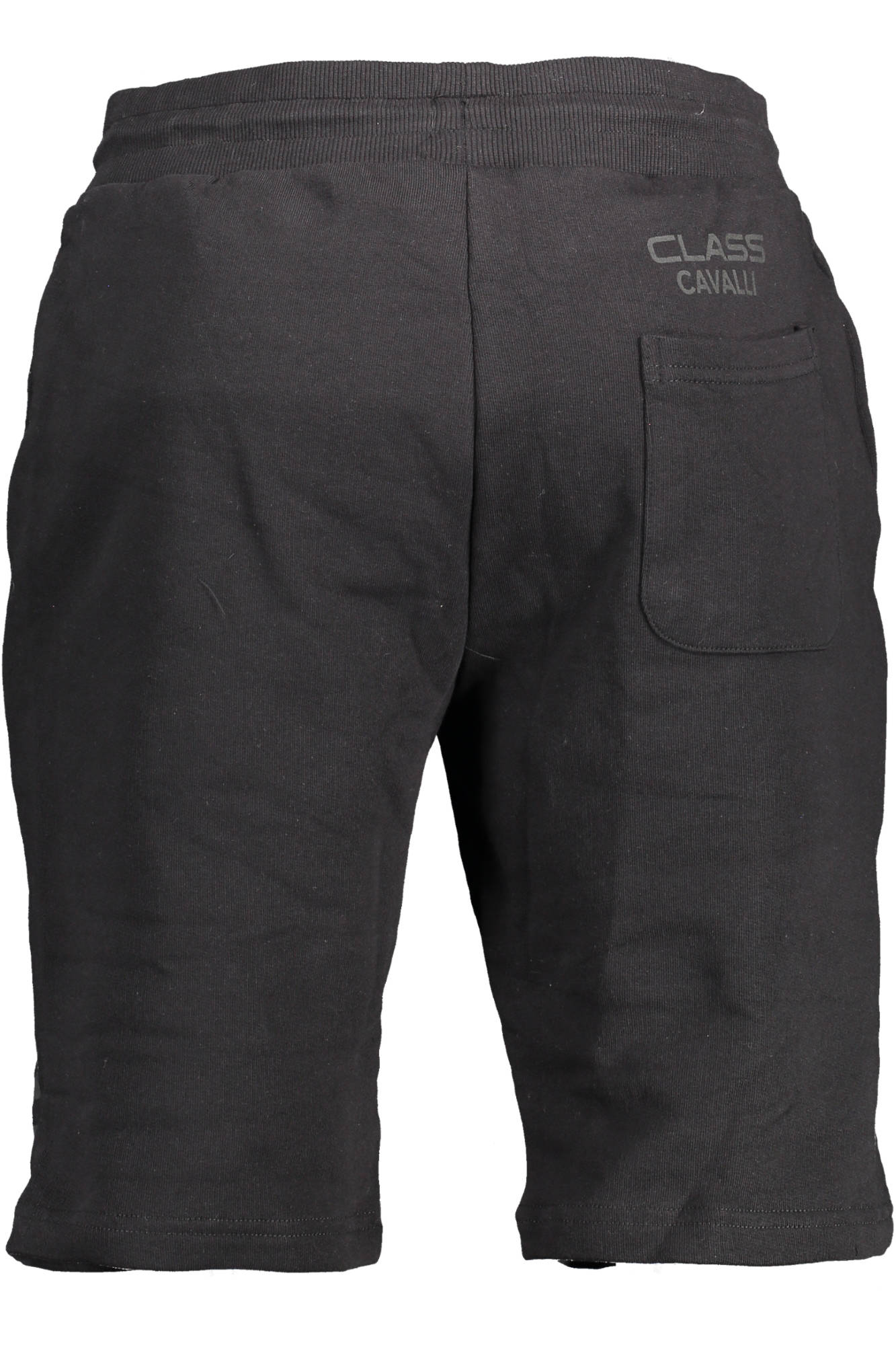Black men's bermuda trousers