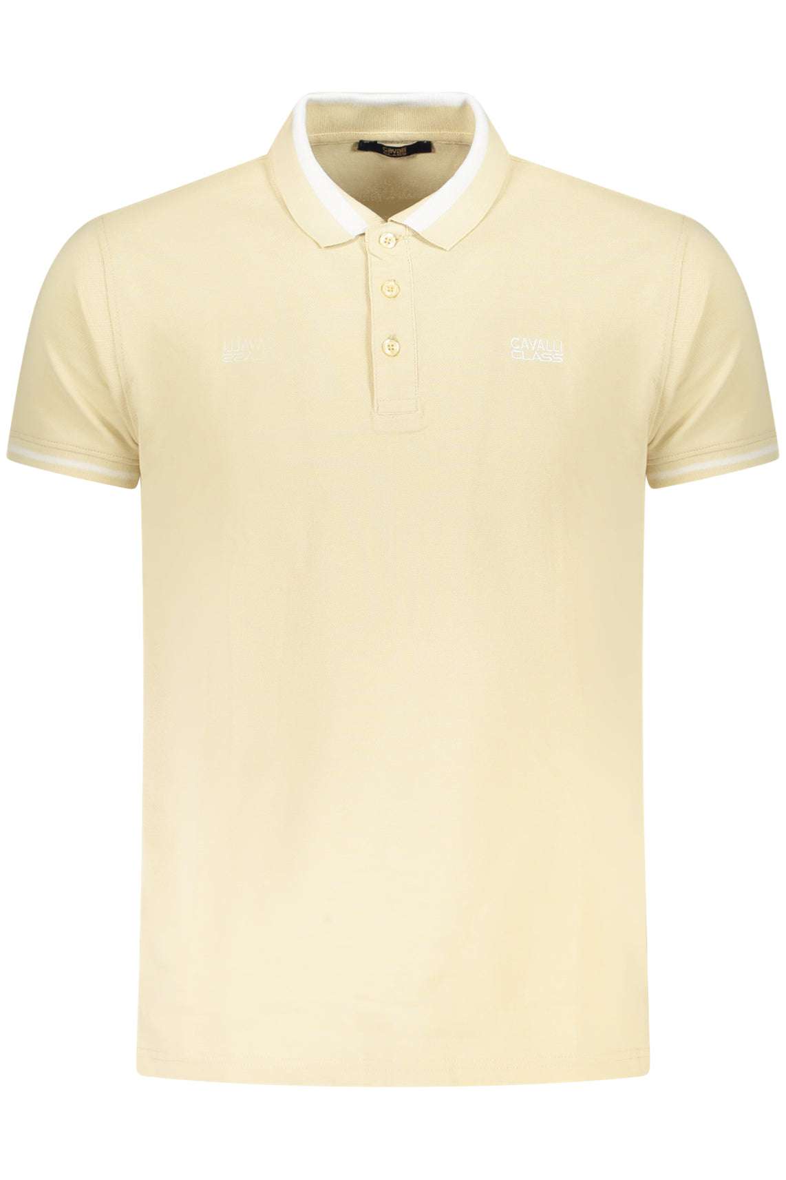 CAVALLI CLASS Polo Shirts Beige - TXT64RKB002