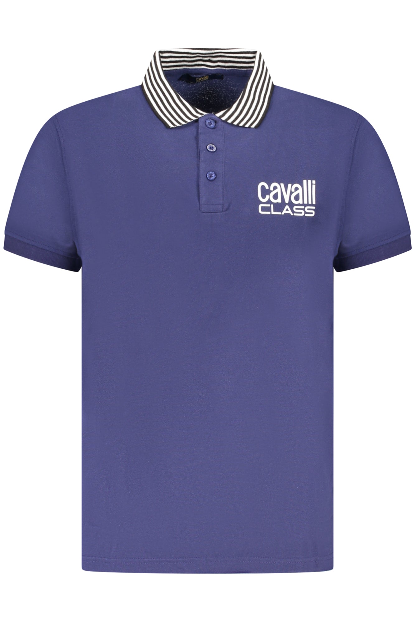 CAVALLI CLASS Polo Shirts Blue - TXT64EKB002