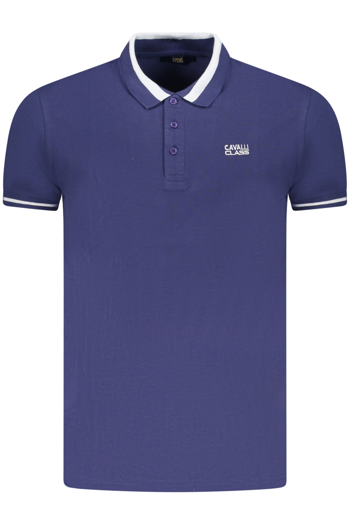 CAVALLI CLASS Polo Shirts Blue - TXT64RKB002