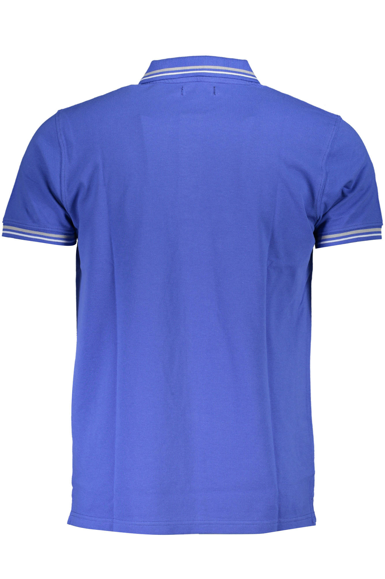Polo short sleeve man blue